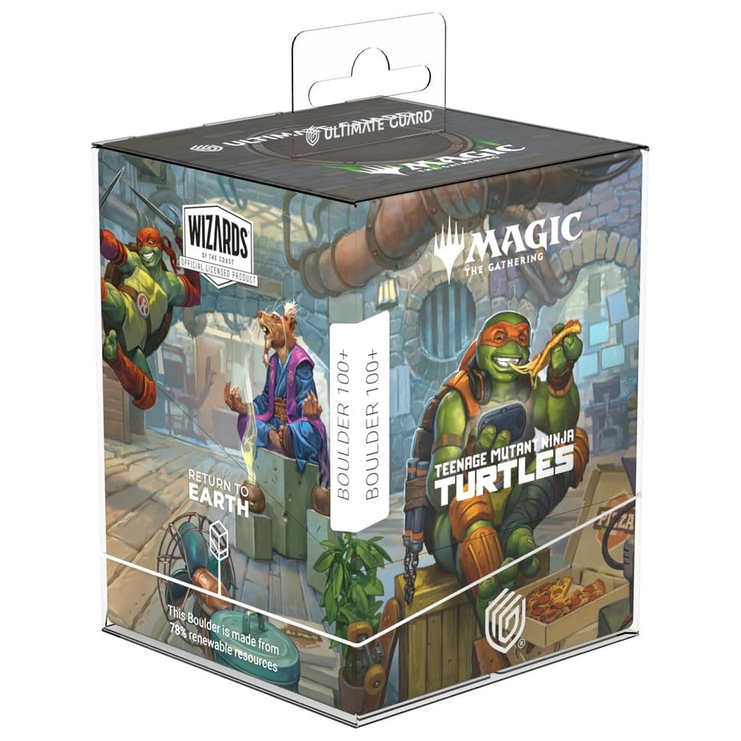 Ultimate Guard RTE Boulder 100+ Magic: The Gathering | Teenage Mutant Ninja Turtles - Turtle Lair zdjęcie produktu
