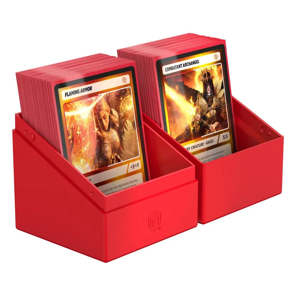 Ultimate Guard Boulder Deck Case 100+ Solid Red - Pudełko na karty zdjęcie produktu