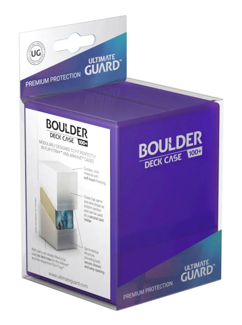 Ultimate Guard Boulder Deck Case 100+ Standard Size Ametyst – Pudełko na talię zdjęcie produktu