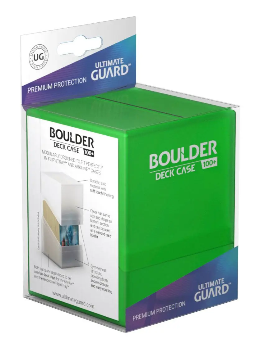 Ultimate Guard Boulder Etui na talię 100+ Standard Size Emerald zdjęcie produktu