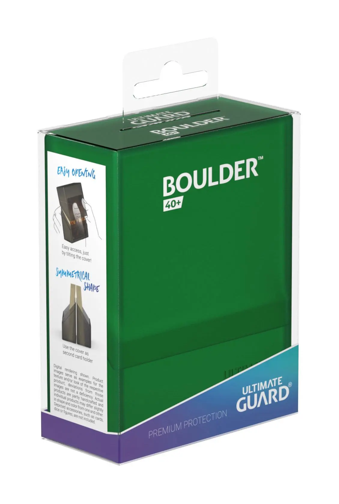 Ultimate Guard Boulder Etui na Karty 40+ Standard Size Emerald zdjęcie produktu