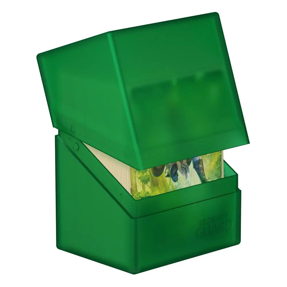 Ultimate Guard Boulder Deck Case 80+ Standard Size Emerald - Pudełko na talię zdjęcie produktu