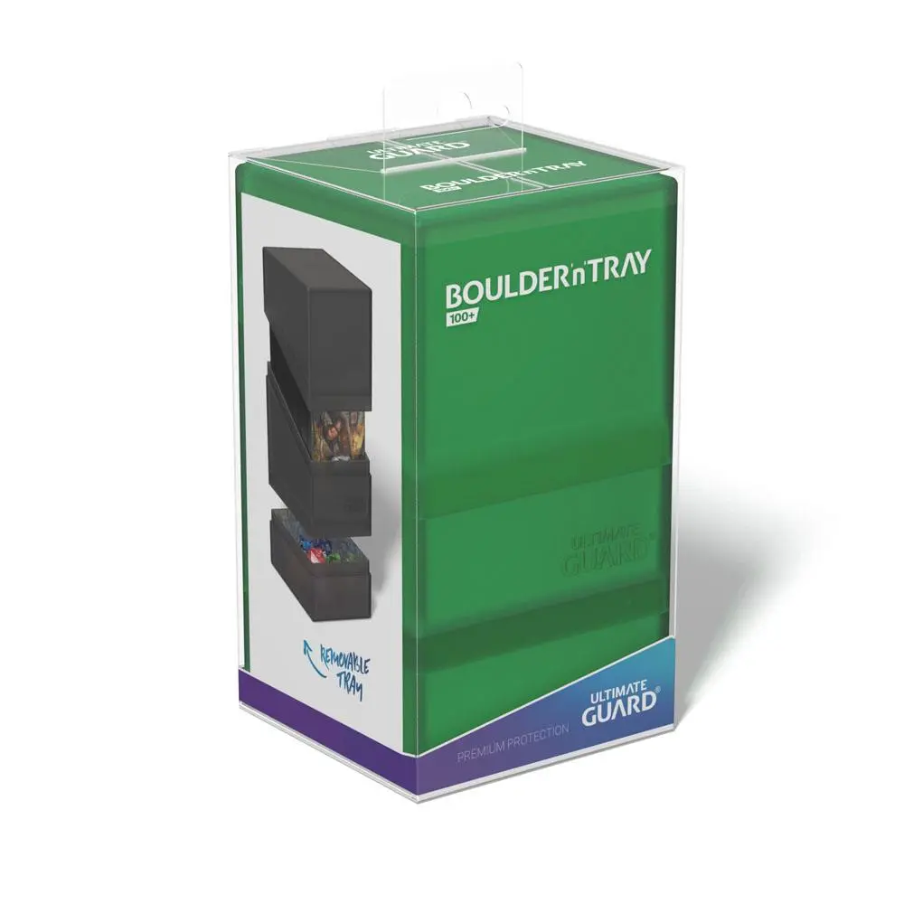Ultimate Guard Boulder´n´Tray 100+ Emerald - Pudełko zdjęcie produktu