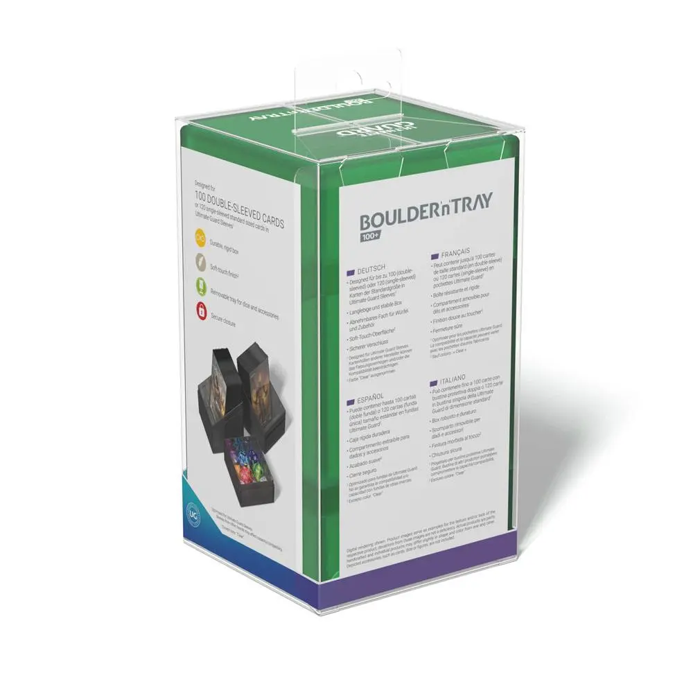 Ultimate Guard Boulder´n´Tray 100+ Emerald - Pudełko zdjęcie produktu