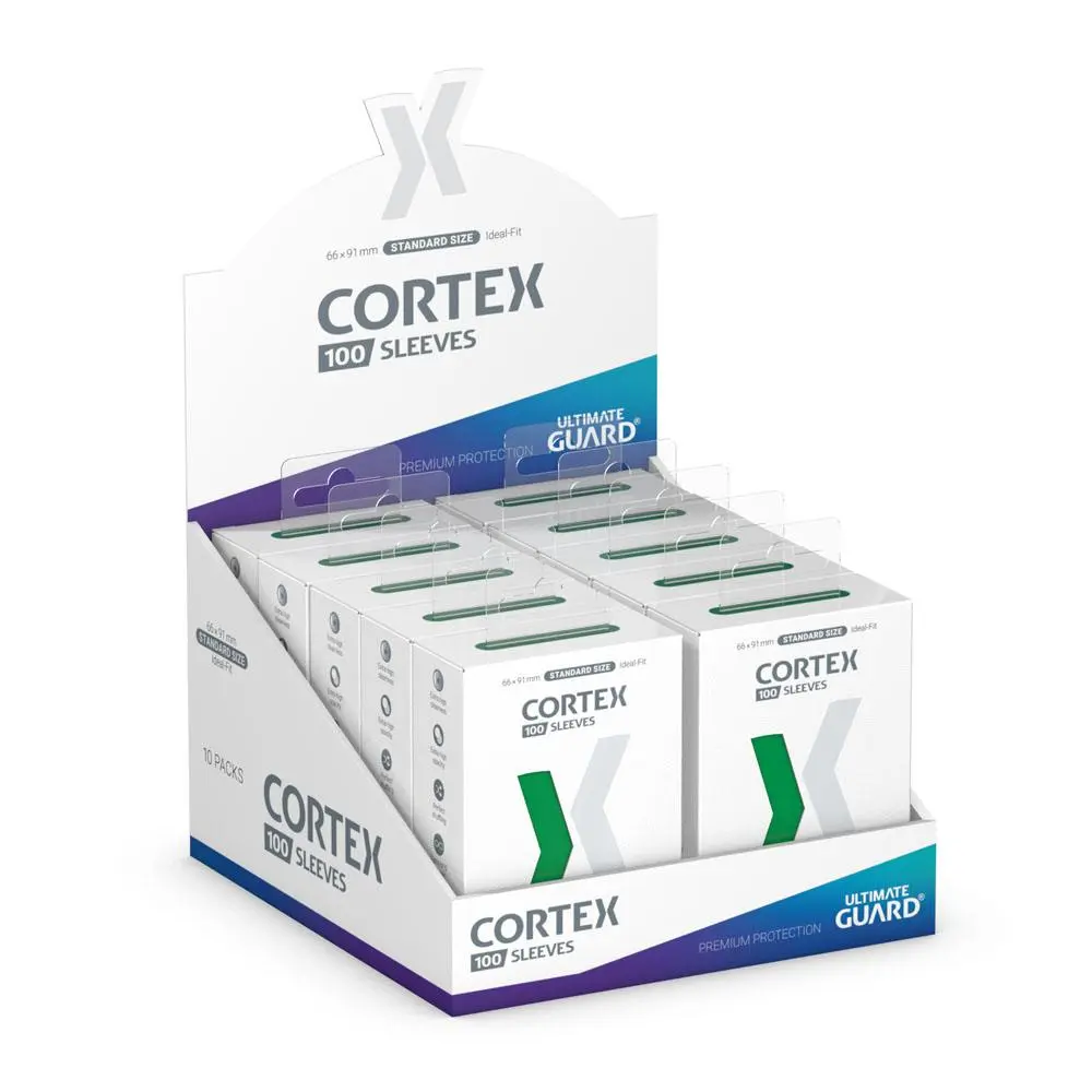 Koszulki na karty Ultimate Guard Cortex Sleeves Standard Size Zielone (100 szt.) zdjęcie produktu
