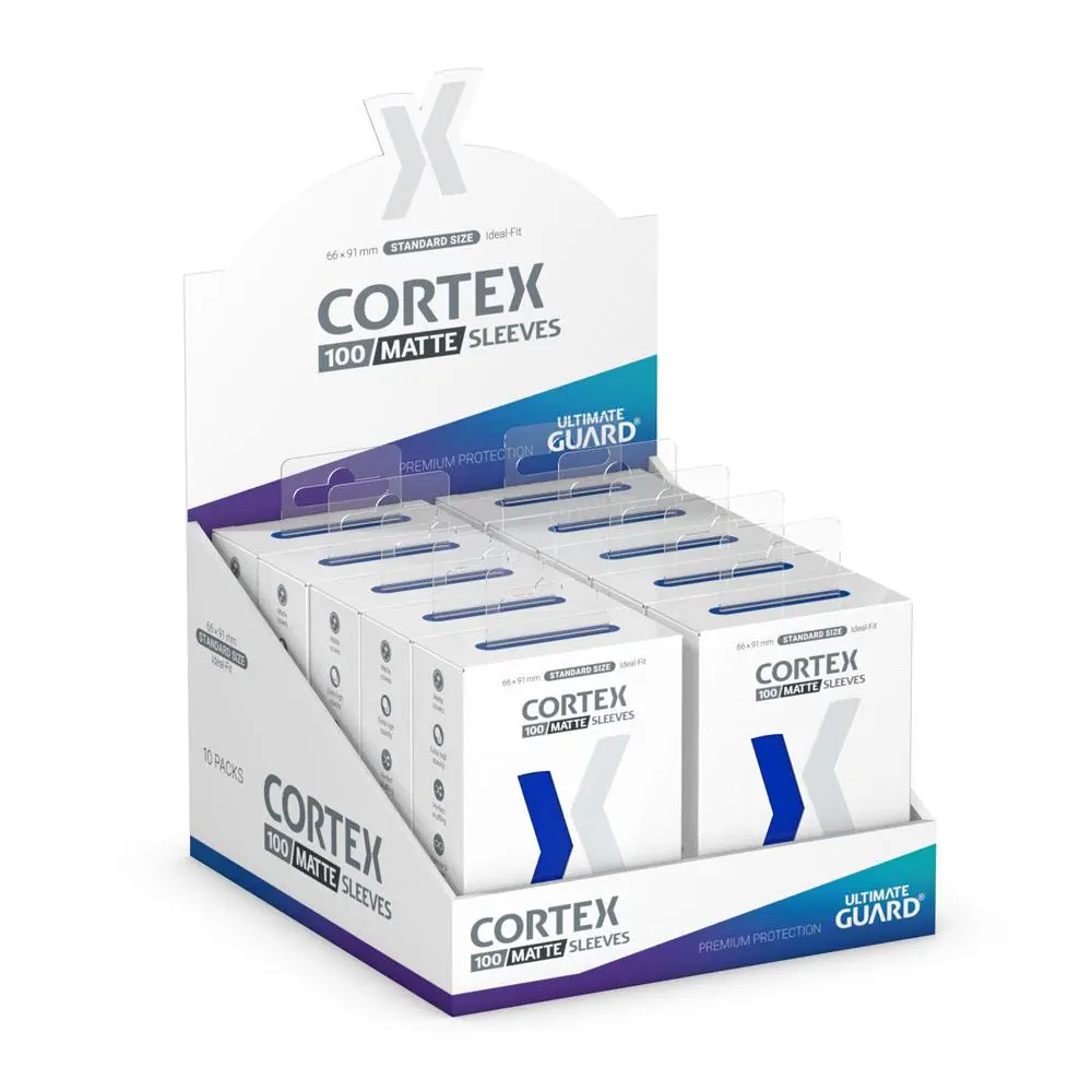 Koszulki Ultimate Guard Cortex Sleeves Standard Size Matte Blue (100 sztuk) zdjęcie produktu