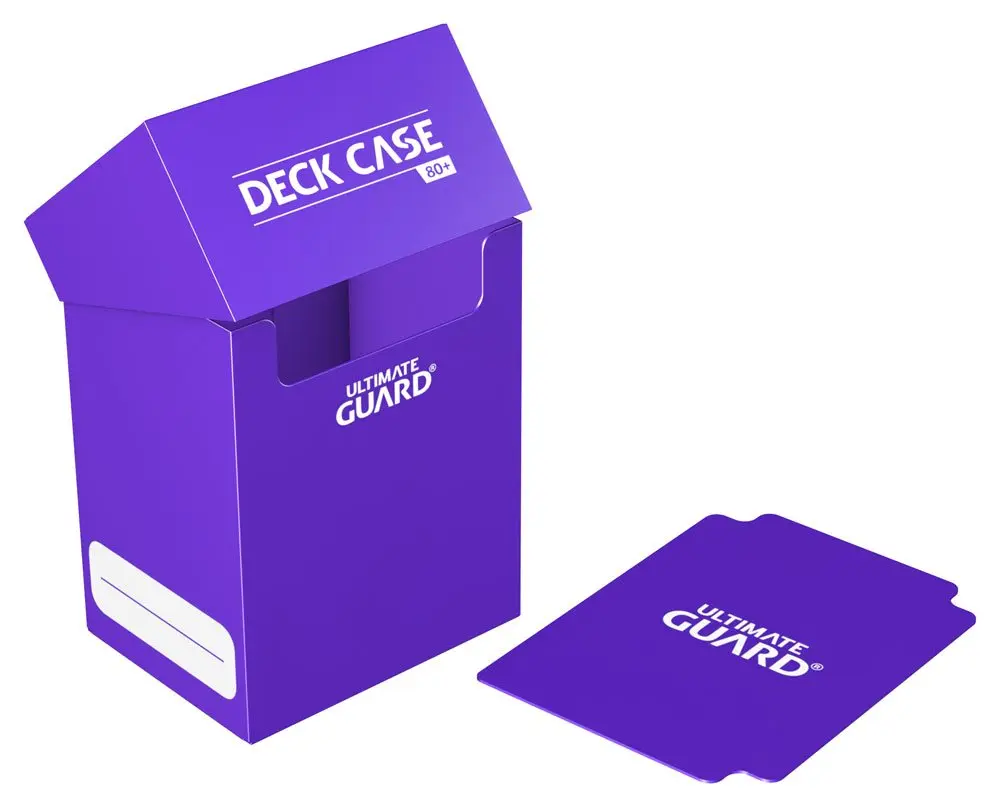 Ultimate Guard Deck Case 80+ Standard Size Fioletowe pudełko na karty zdjęcie produktu