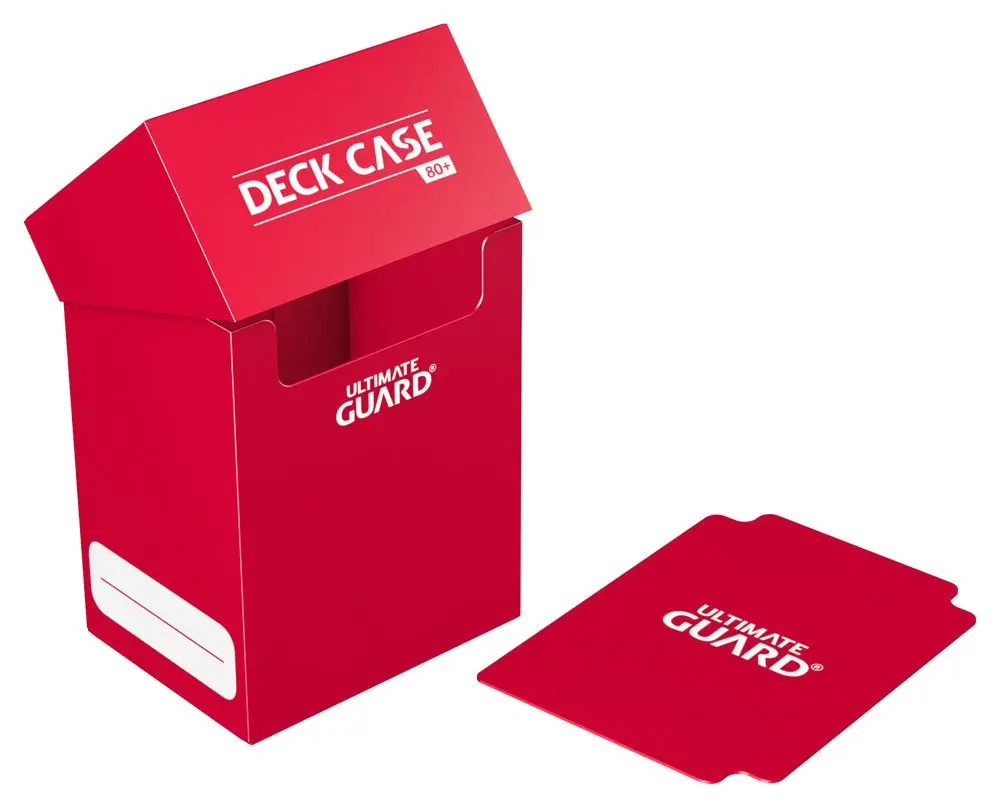 Pudełko na karty Ultimate Guard Deck Case 80+ Standard Size Red zdjęcie produktu