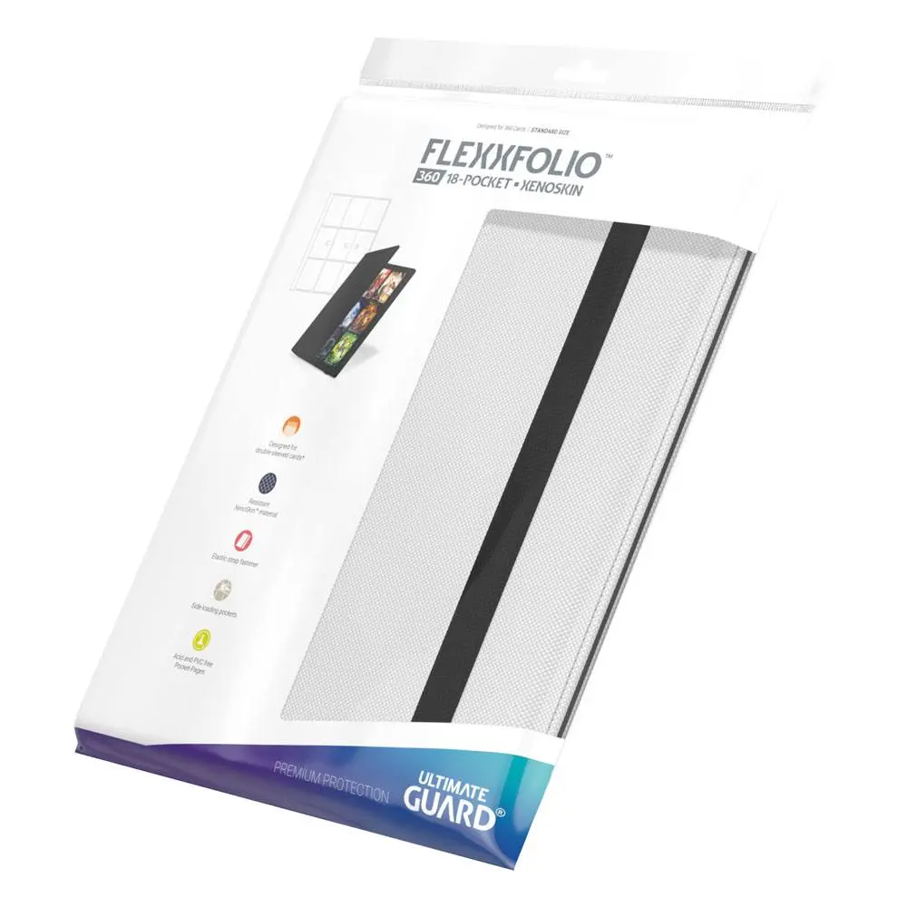 Ultimate Guard Flexxfolio 360 - 18-kieszeniowy XenoSkin Biały zdjęcie produktu