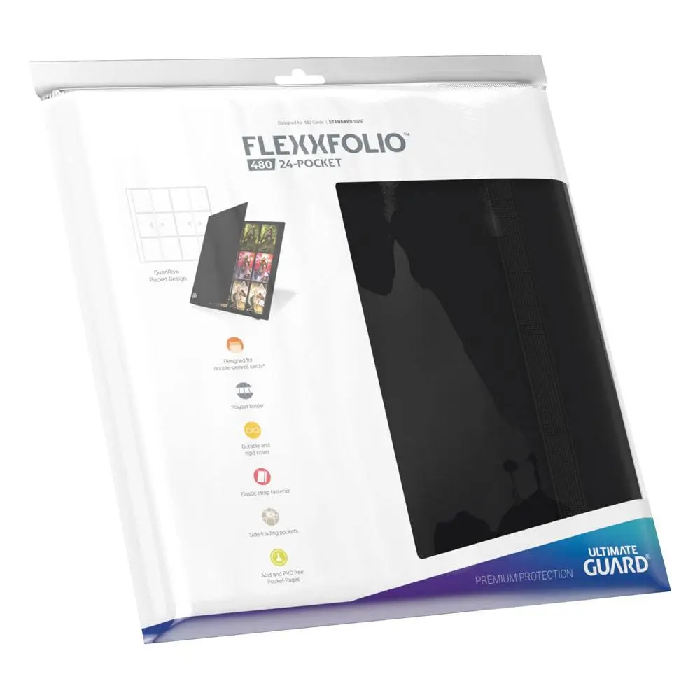 Ultimate Guard Flexxfolio 480 - 24-Pocket (Quadrow) - Czarny zdjęcie produktu