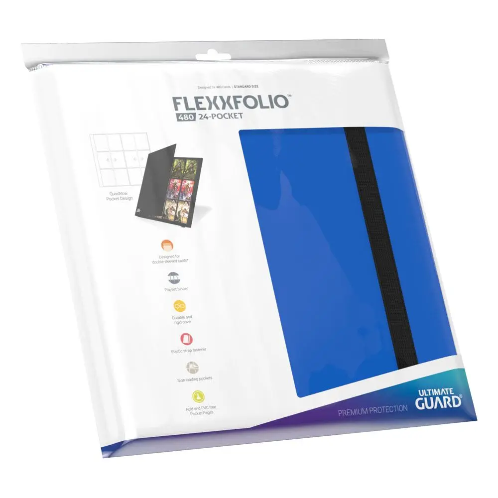 Ultimate Guard Flexxfolio 480 - 24-kieszeniowy (Quadrow) - Niebieski zdjęcie produktu