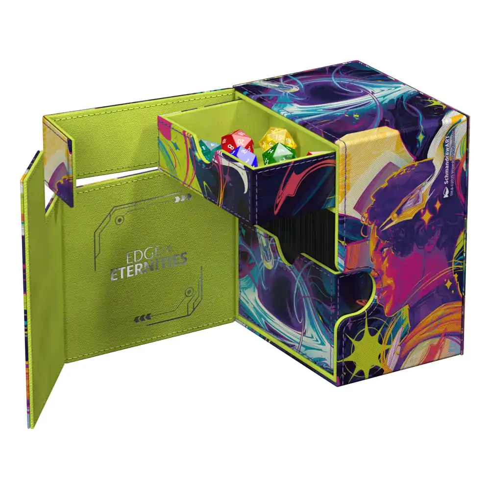 Ultimate Guard Flip'n'Tray 133+ Xenoskin Magic: The Gathering "Edge of Eternities" - Haliya and Tezzeret zdjęcie produktu