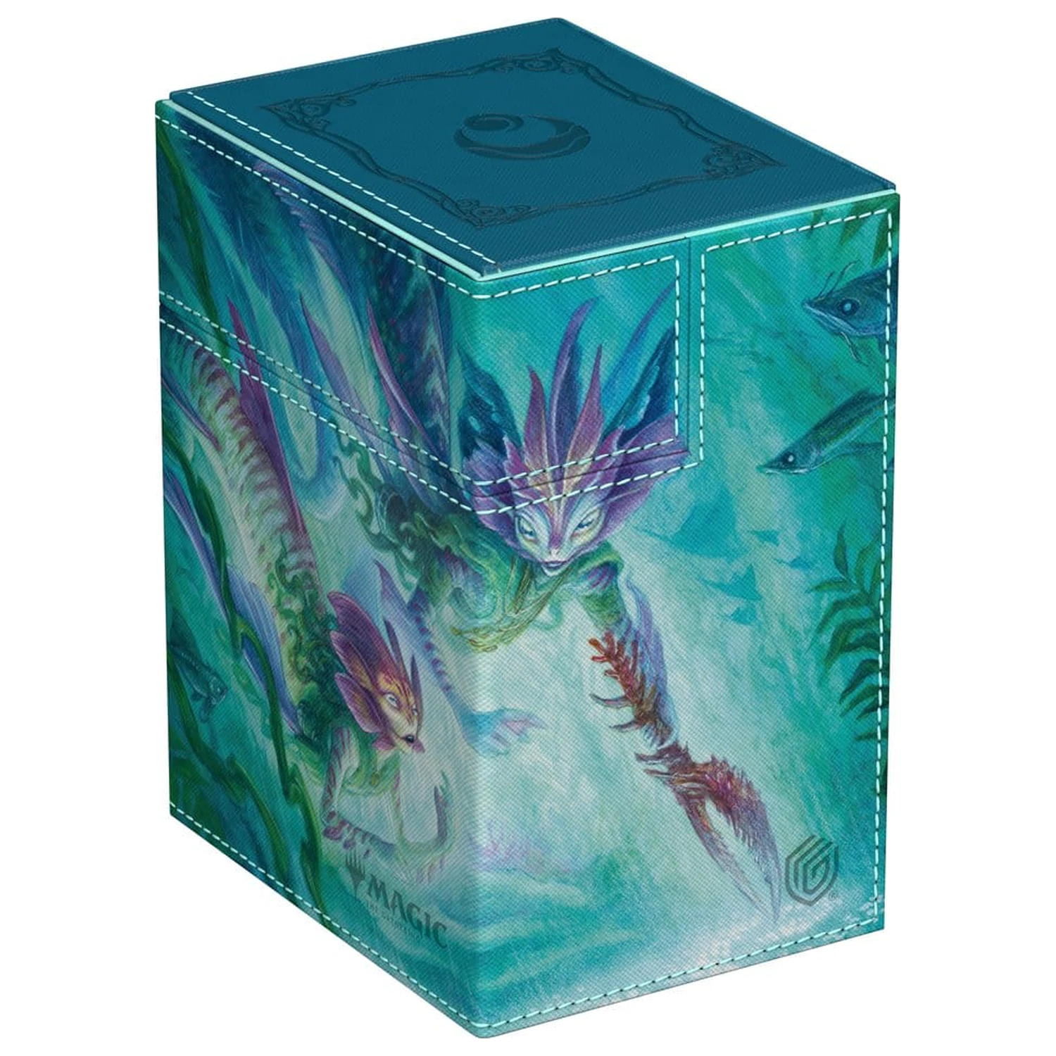 Ultimate Guard Flip'n'Tray 133+ Xenoskin Magic: The Gathering "Lorwyn Eclipsed" - Silvergill Mentor zdjęcie produktu