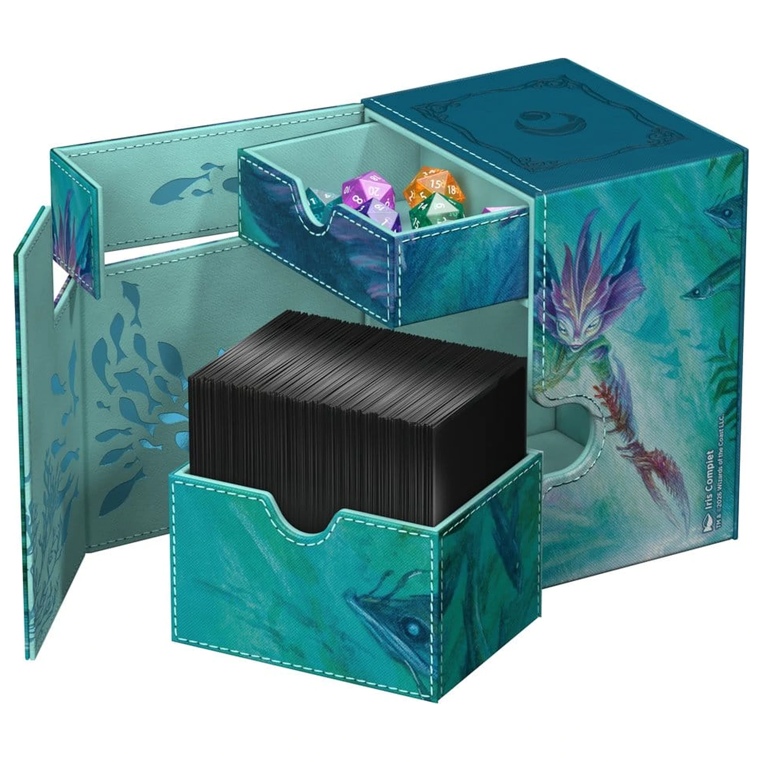 Ultimate Guard Flip'n'Tray 133+ Xenoskin Magic: The Gathering "Lorwyn Eclipsed" - Silvergill Mentor zdjęcie produktu