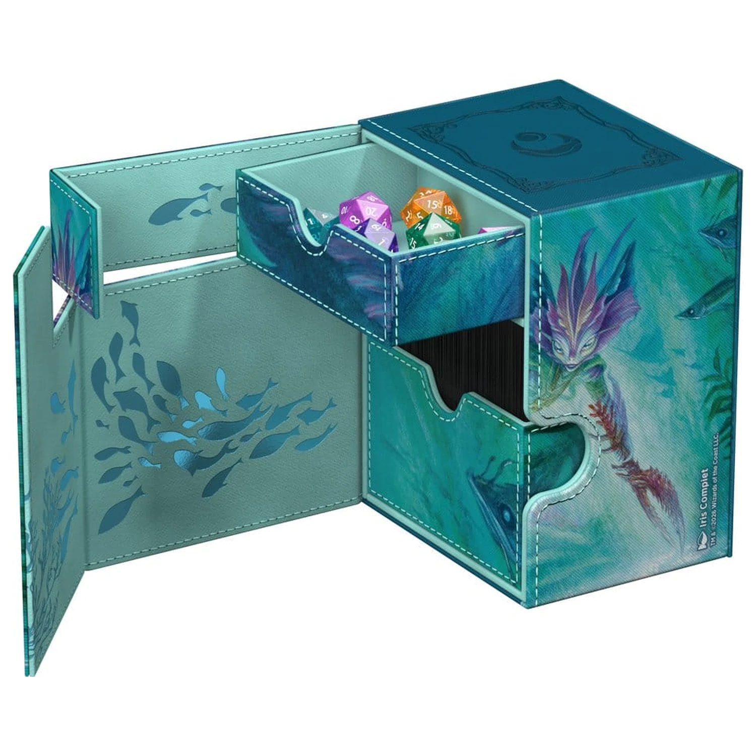 Ultimate Guard Flip'n'Tray 133+ Xenoskin Magic: The Gathering "Lorwyn Eclipsed" - Silvergill Mentor zdjęcie produktu