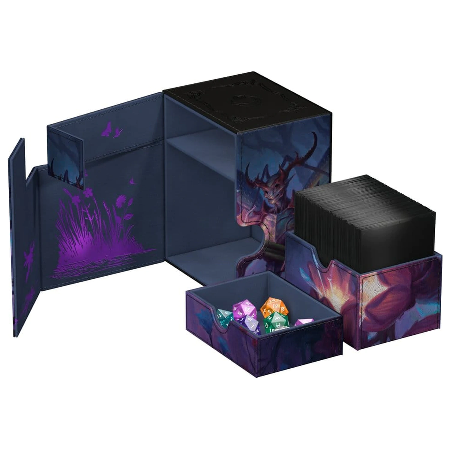 Ultimate Guard Flip'n'Tray 133+ Xenoskin Magic: The Gathering "Lorwyn Eclipsed" - Bitterbloom Bearer zdjęcie produktu