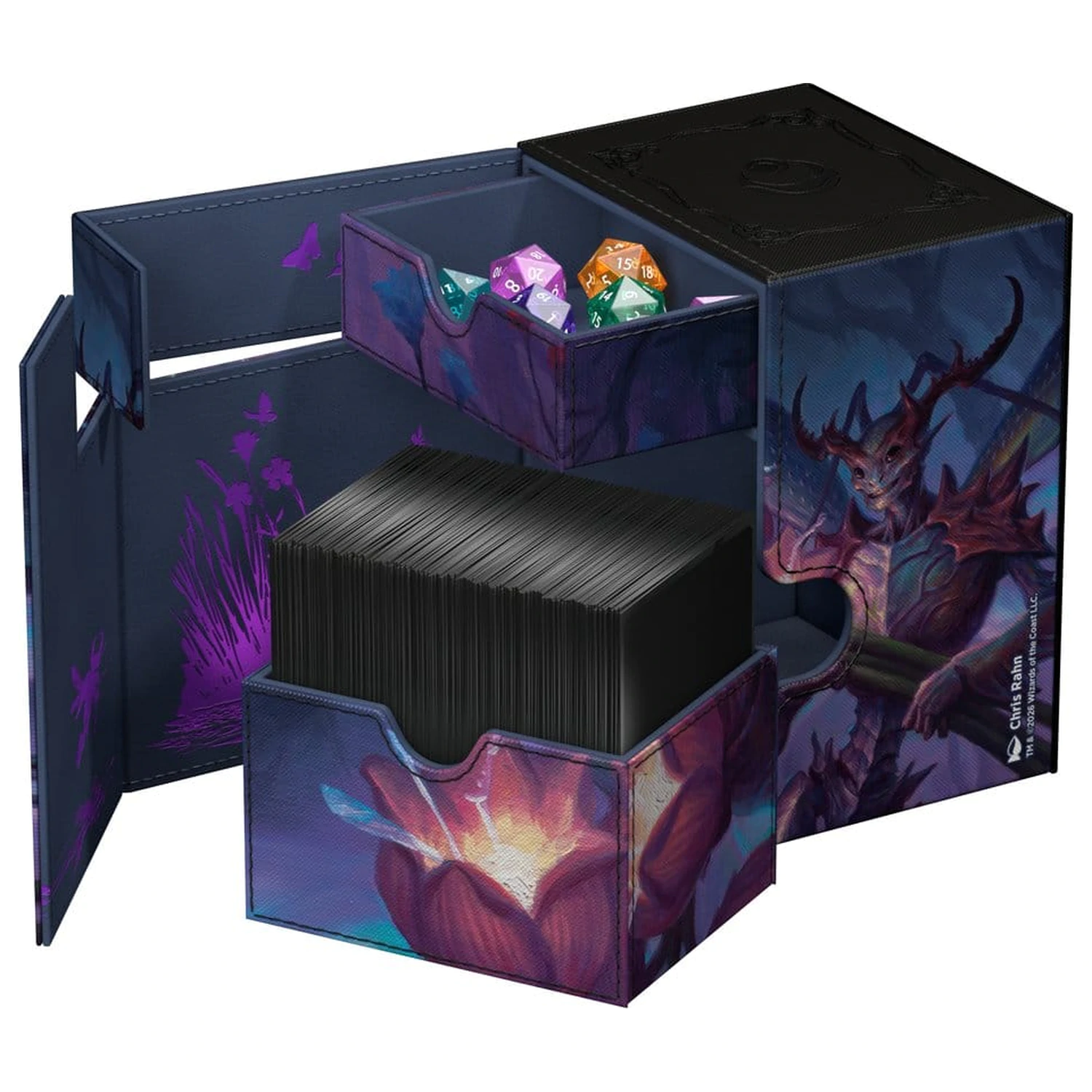 Ultimate Guard Flip'n'Tray 133+ Xenoskin Magic: The Gathering "Lorwyn Eclipsed" - Bitterbloom Bearer zdjęcie produktu