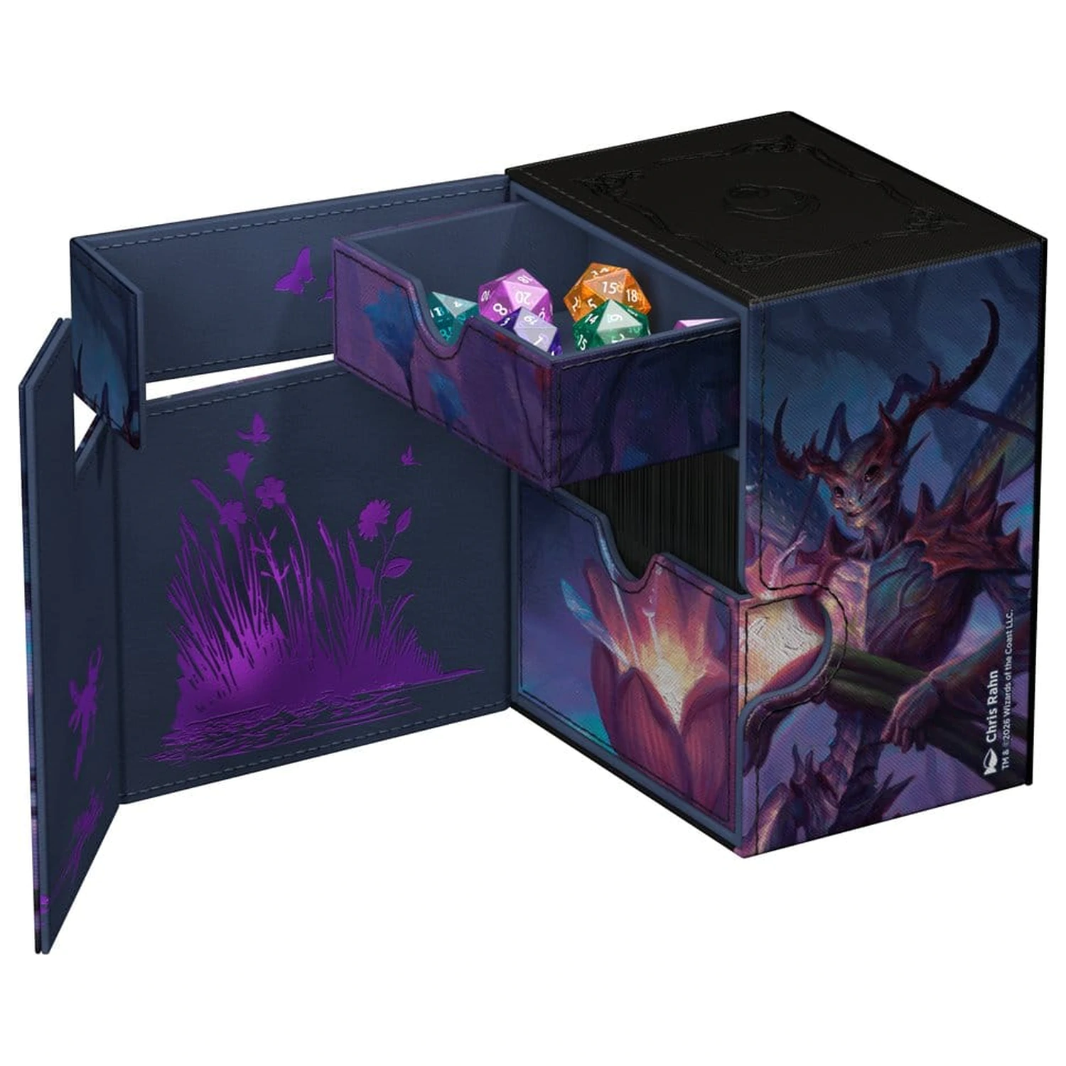 Ultimate Guard Flip'n'Tray 133+ Xenoskin Magic: The Gathering "Lorwyn Eclipsed" - Bitterbloom Bearer zdjęcie produktu