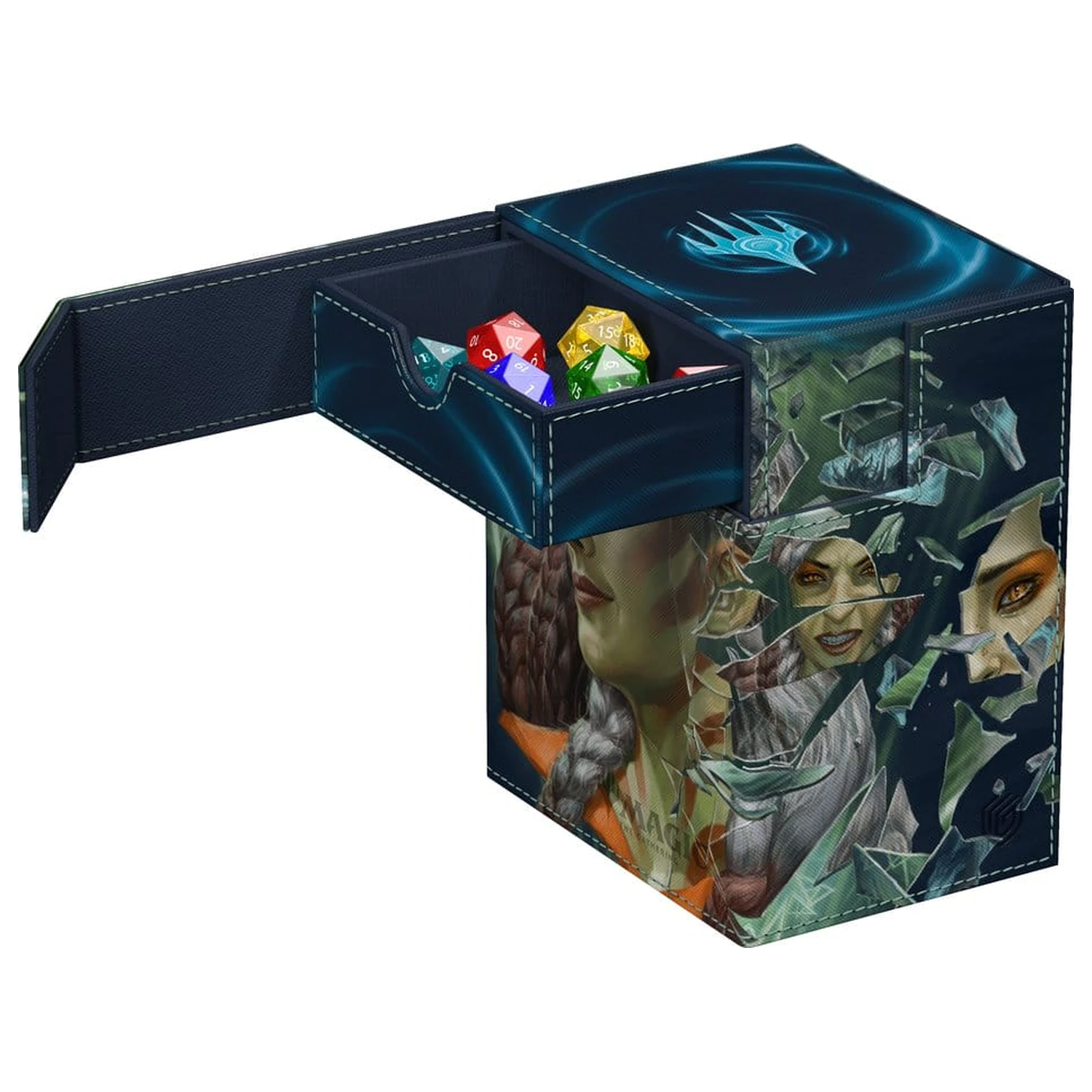 Ultimate Guard Flip'n'Tray 133+ Xenoskin Magic: The Gathering "Reality Fracture" - Way of the Mind Sculptor / Way of the Paradox zdjęcie produktu
