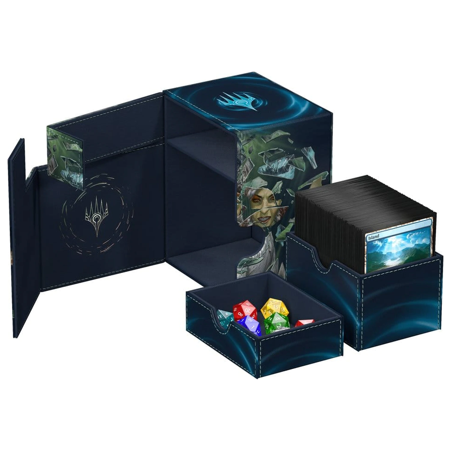 Ultimate Guard Flip'n'Tray 133+ Xenoskin Magic: The Gathering "Reality Fracture" - Way of the Mind Sculptor / Way of the Paradox zdjęcie produktu