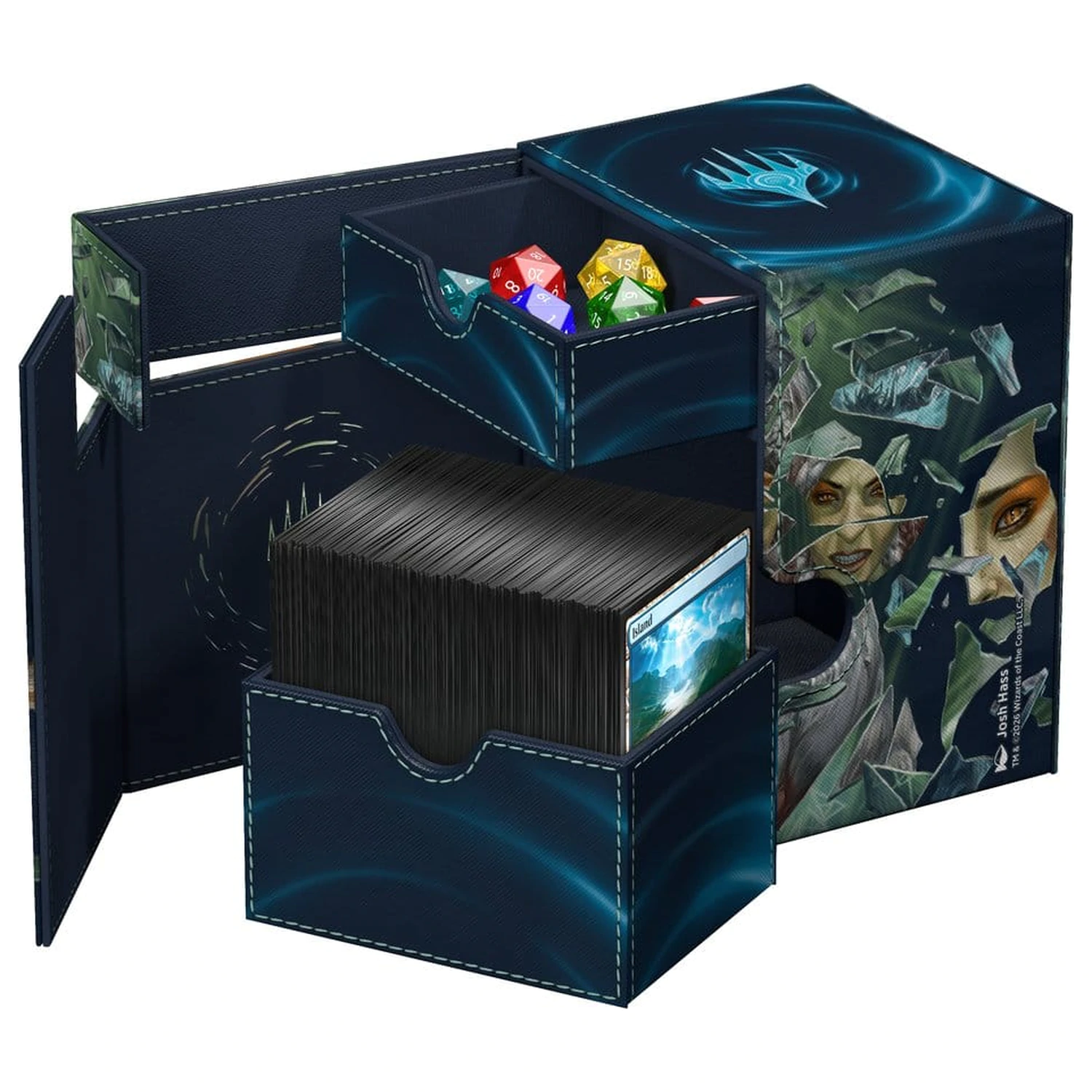 Ultimate Guard Flip'n'Tray 133+ Xenoskin Magic: The Gathering "Reality Fracture" - Way of the Mind Sculptor / Way of the Paradox zdjęcie produktu