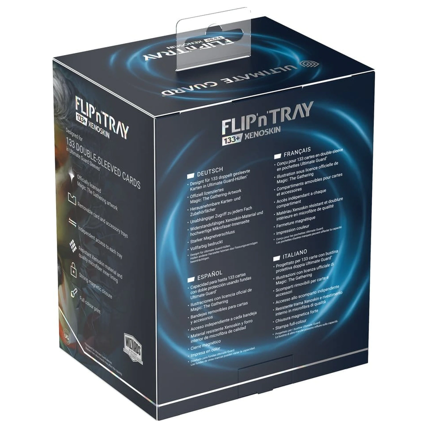 Ultimate Guard Flip'n'Tray 133+ Xenoskin Magic: The Gathering "Reality Fracture" - Way of the Mind Sculptor / Way of the Paradox zdjęcie produktu