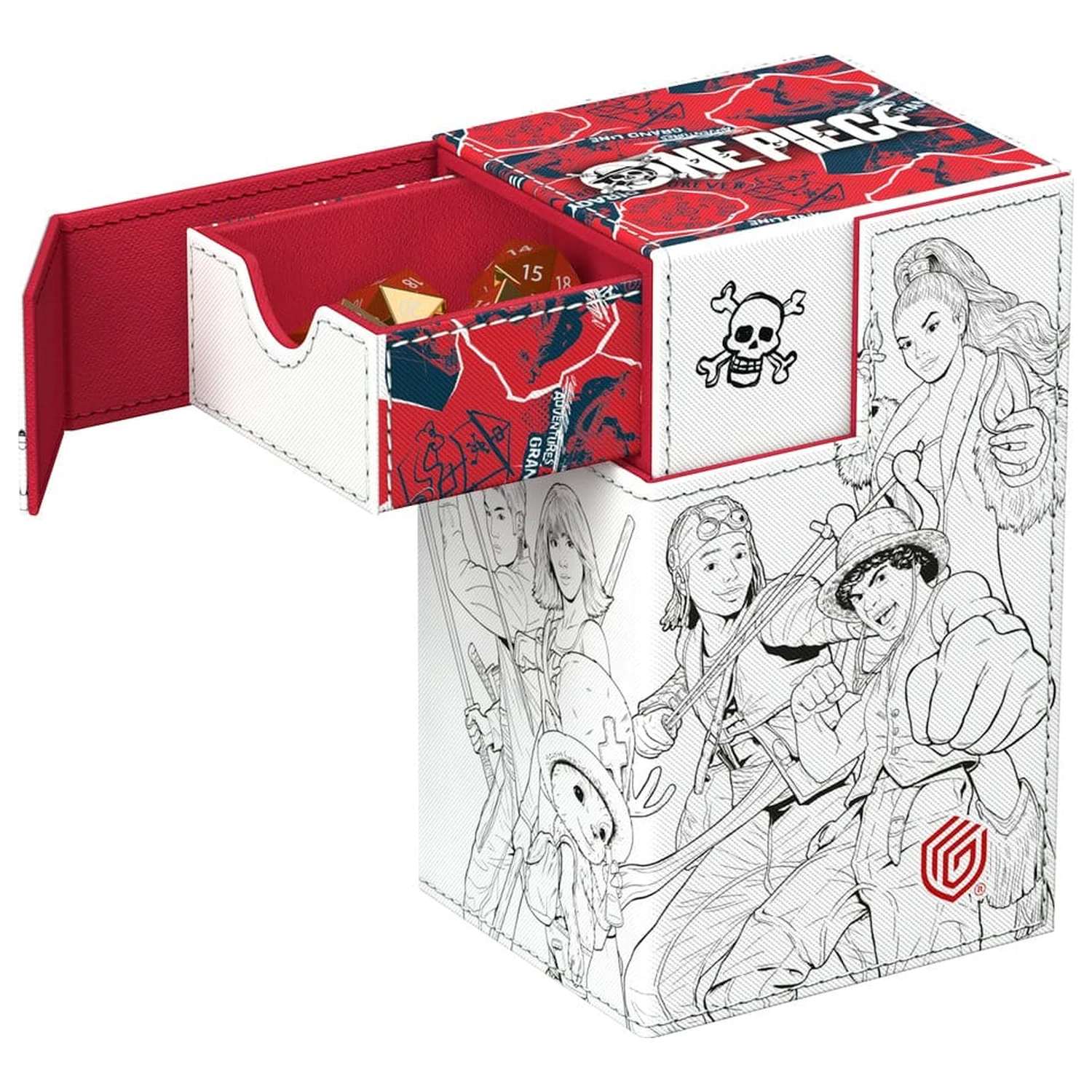 Ultimate Guard Flip'n'Tray 80+ Xenoskin One Piece - Sketch zdjęcie produktu
