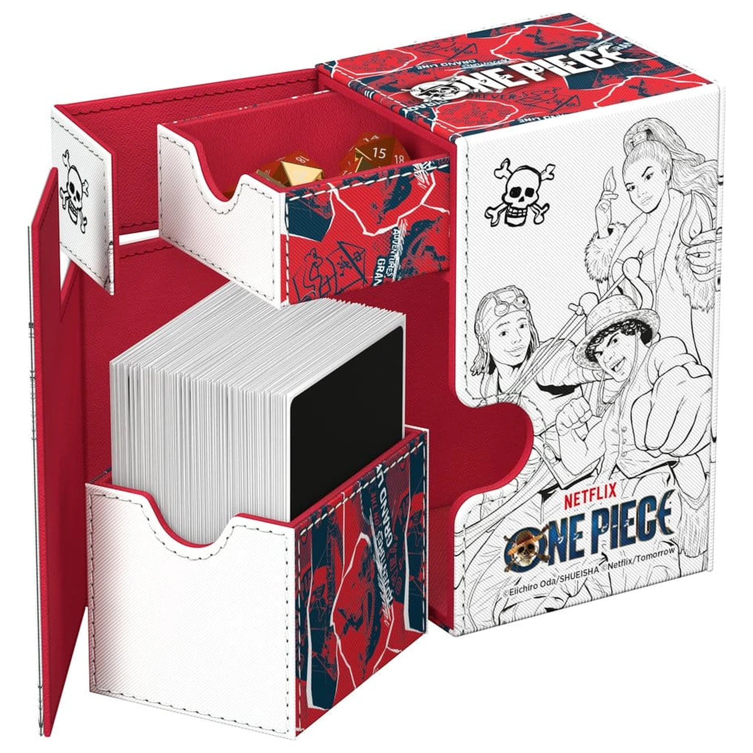 Ultimate Guard Flip'n'Tray 80+ Xenoskin One Piece - Sketch zdjęcie produktu