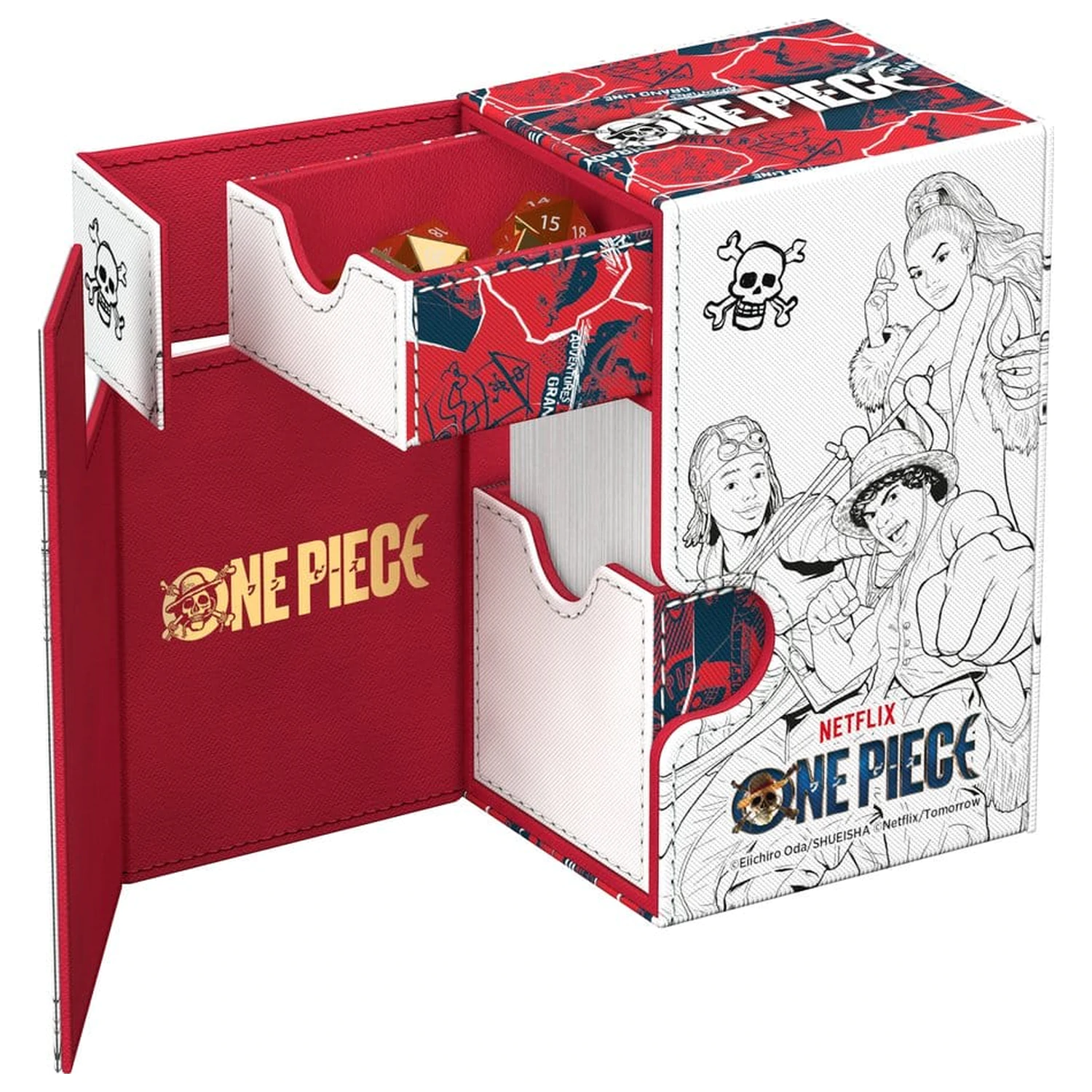 Ultimate Guard Flip'n'Tray 80+ Xenoskin One Piece - Sketch zdjęcie produktu