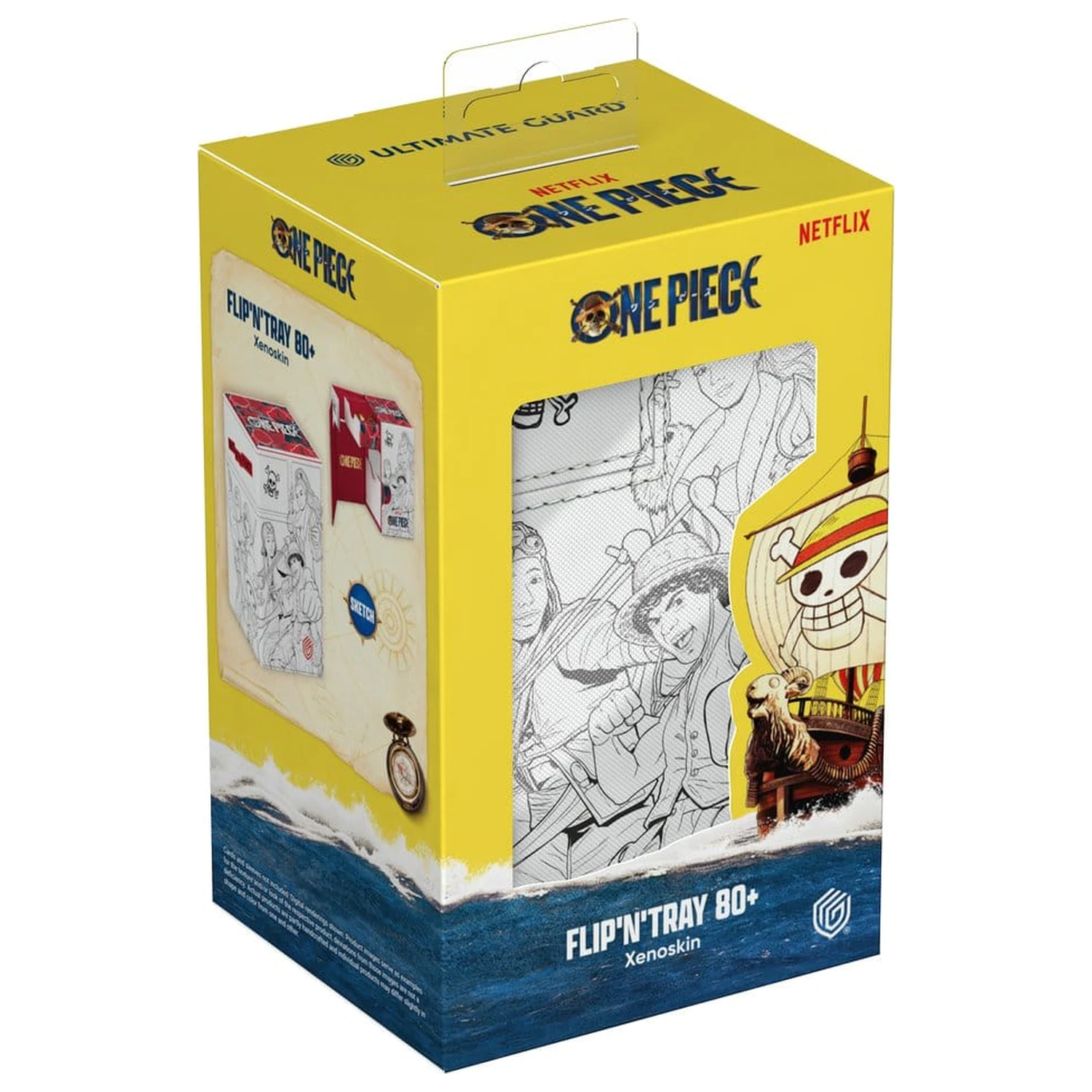 Ultimate Guard Flip'n'Tray 80+ Xenoskin One Piece - Sketch zdjęcie produktu