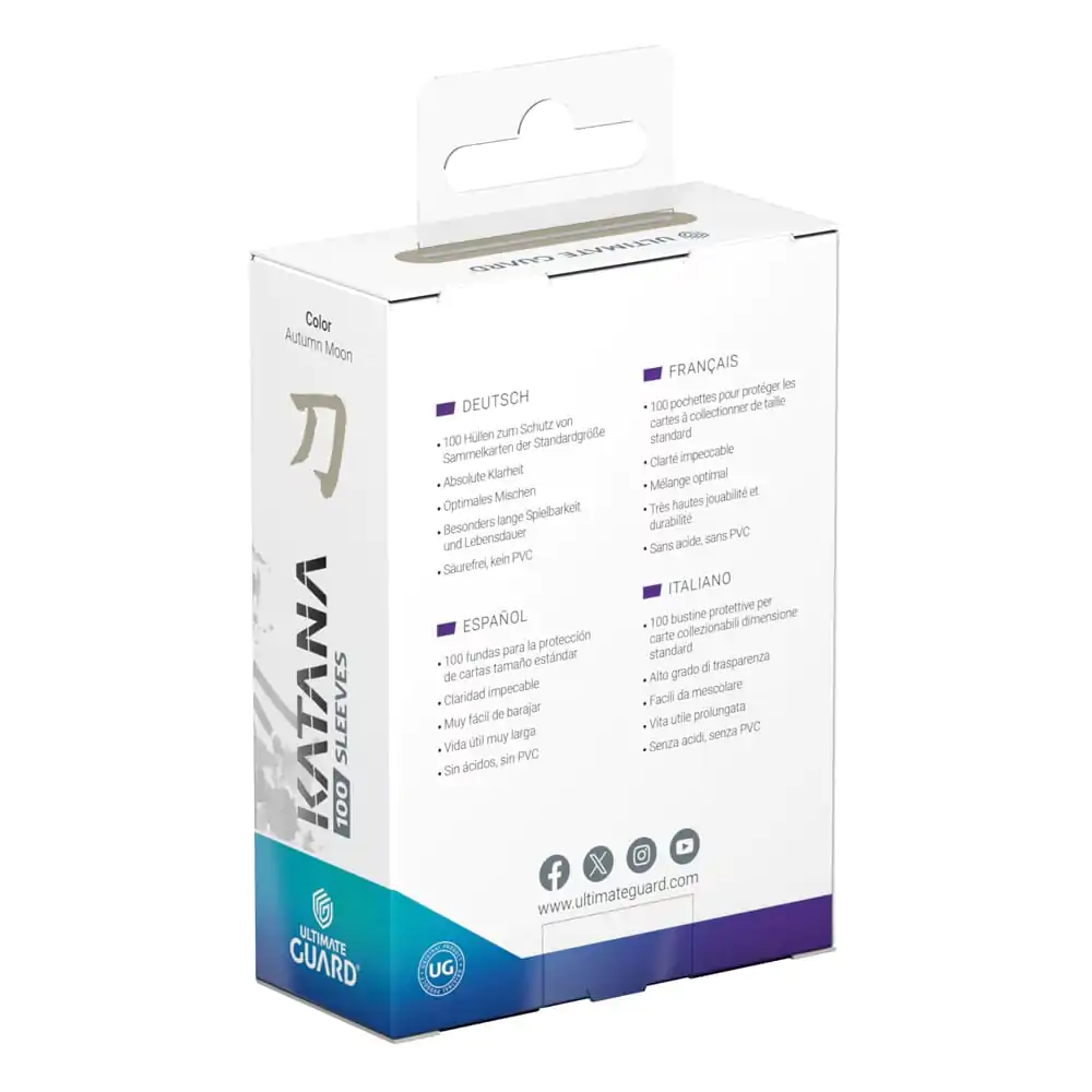 Ultimate Guard Katana Sleeves Standard Size (100 sztuk) - Autumn Moon zdjęcie produktu