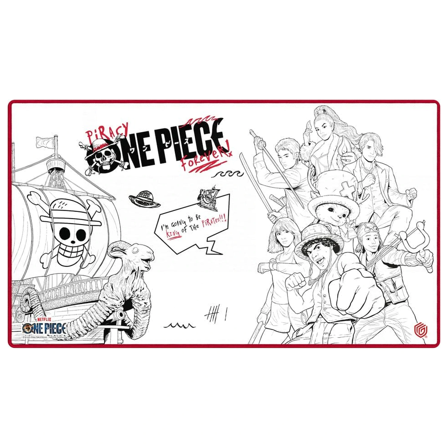 Ultimate Guard Play-Mat One Piece - Sketch zdjęcie produktu