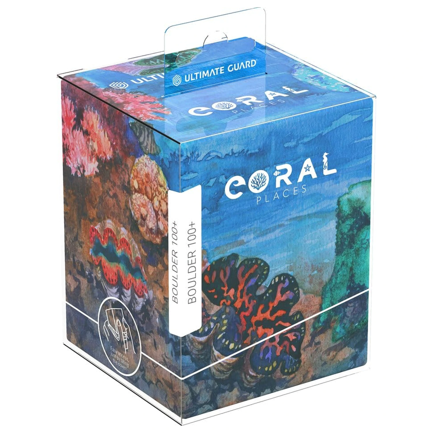 Ultimate Guard RTE Boulder 100+ Coral Places - Seablue Hush zdjęcie produktu