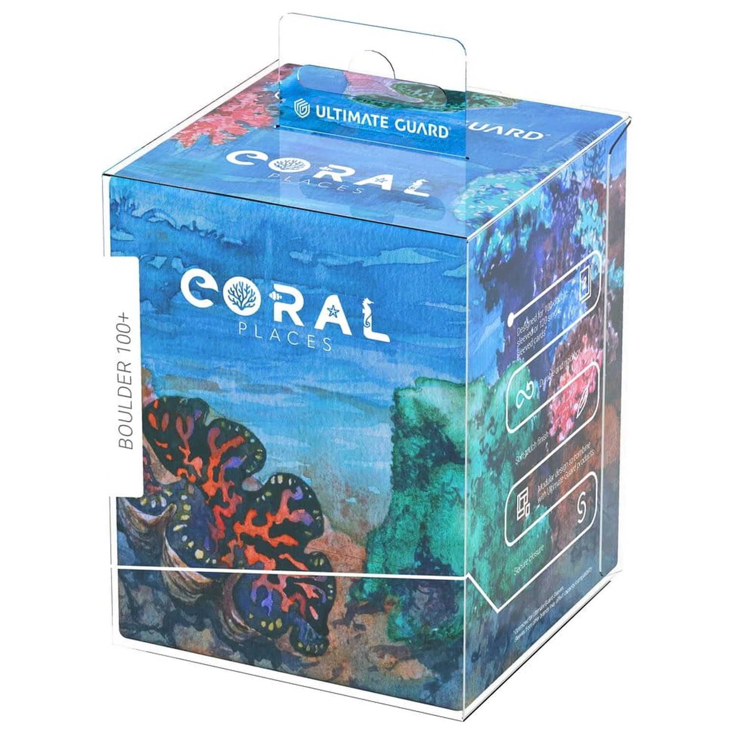 Ultimate Guard RTE Boulder 100+ Coral Places - Seablue Hush zdjęcie produktu