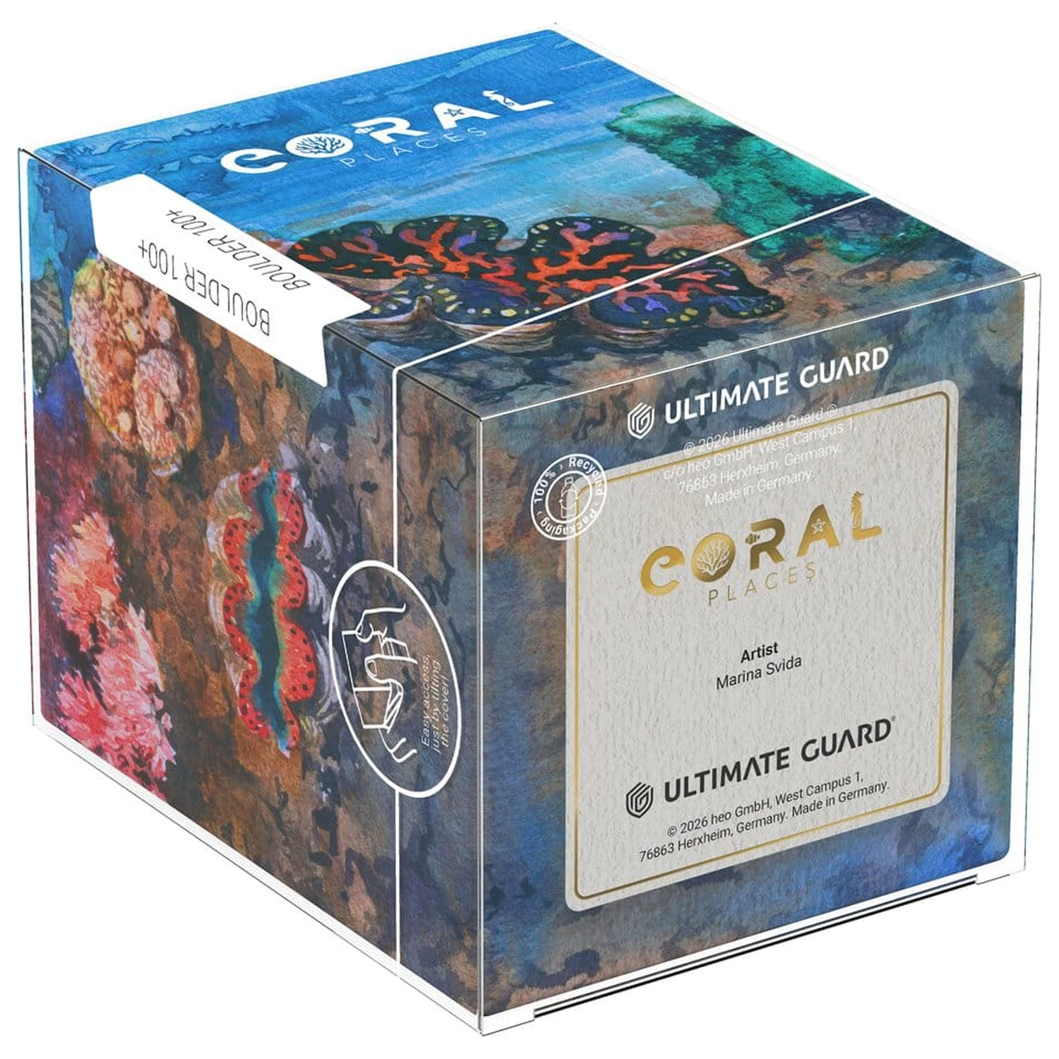 Ultimate Guard RTE Boulder 100+ Coral Places - Seablue Hush zdjęcie produktu