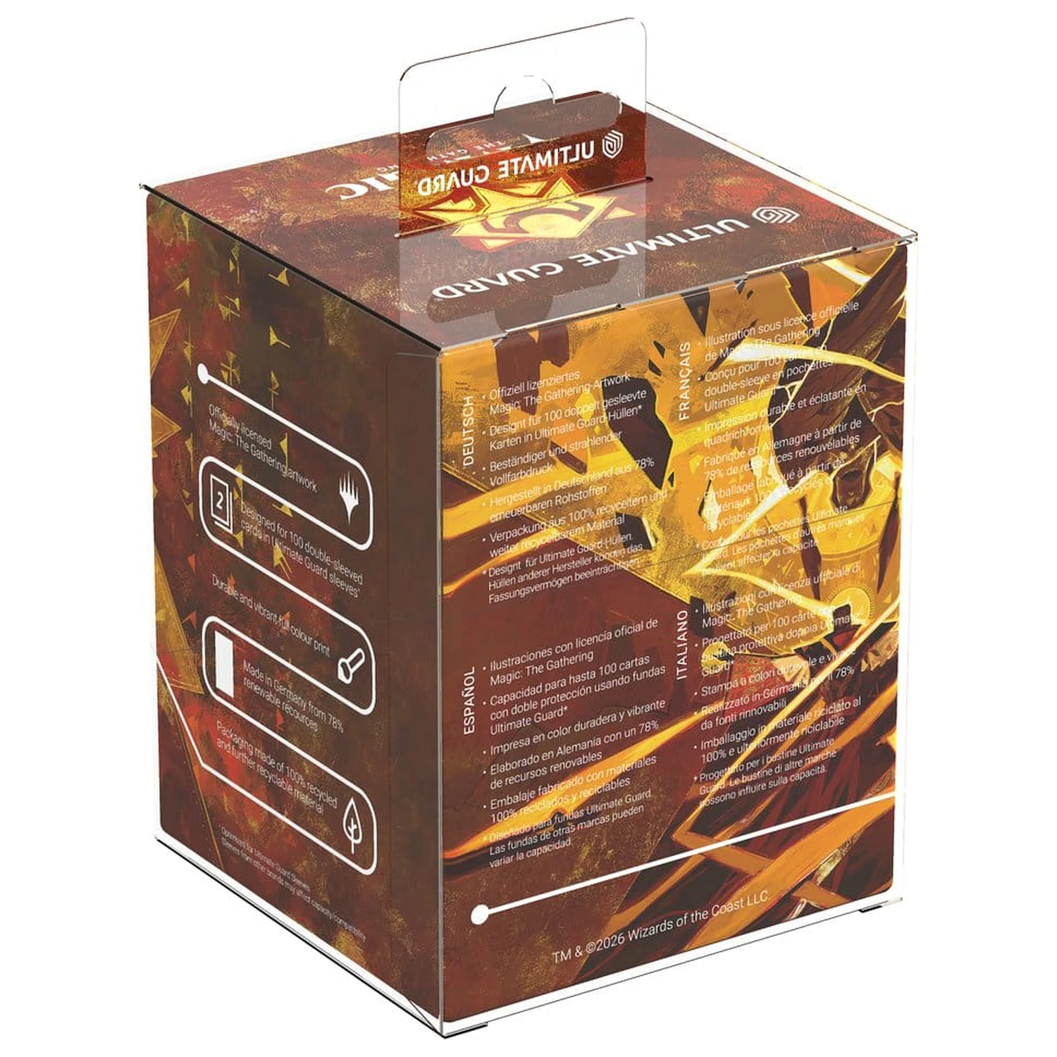 Ultimate Guard RTE Boulder 100+ Magic: The Gathering "Secrets of Strixhaven" - Lorehold zdjęcie produktu