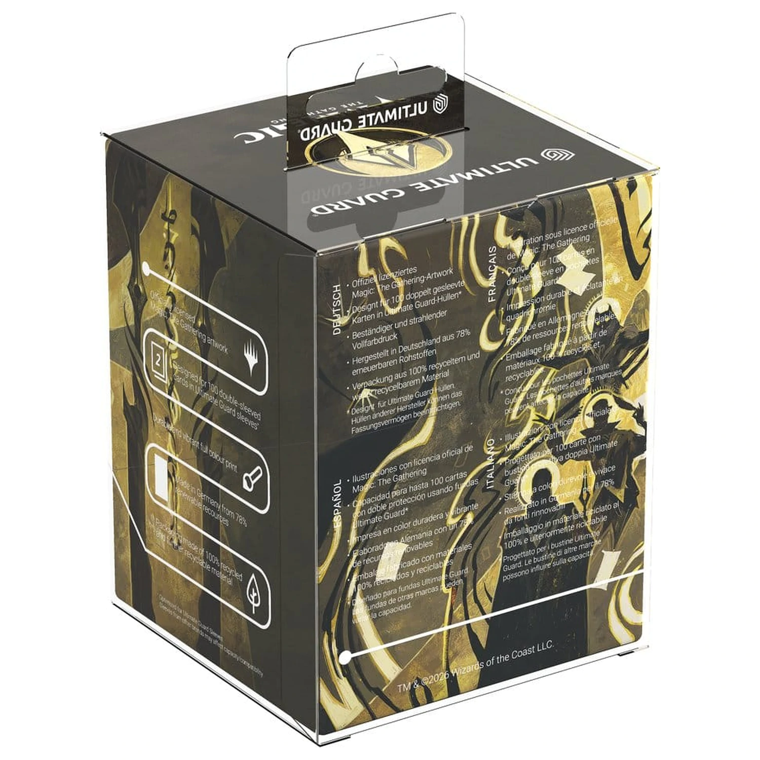 Ultimate Guard RTE Boulder 100+ Magic: The Gathering "Secrets of Strixhaven" - Silverquill zdjęcie produktu