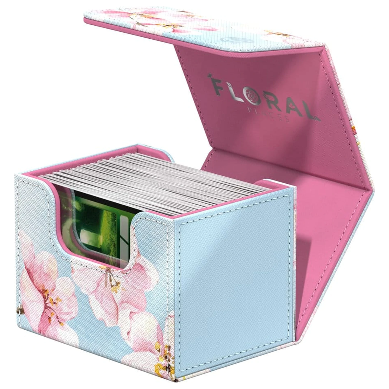 Ultimate Guard Sidewinder 100+ Xenoskin "Floral Places" - Cherry Blossom zdjęcie produktu