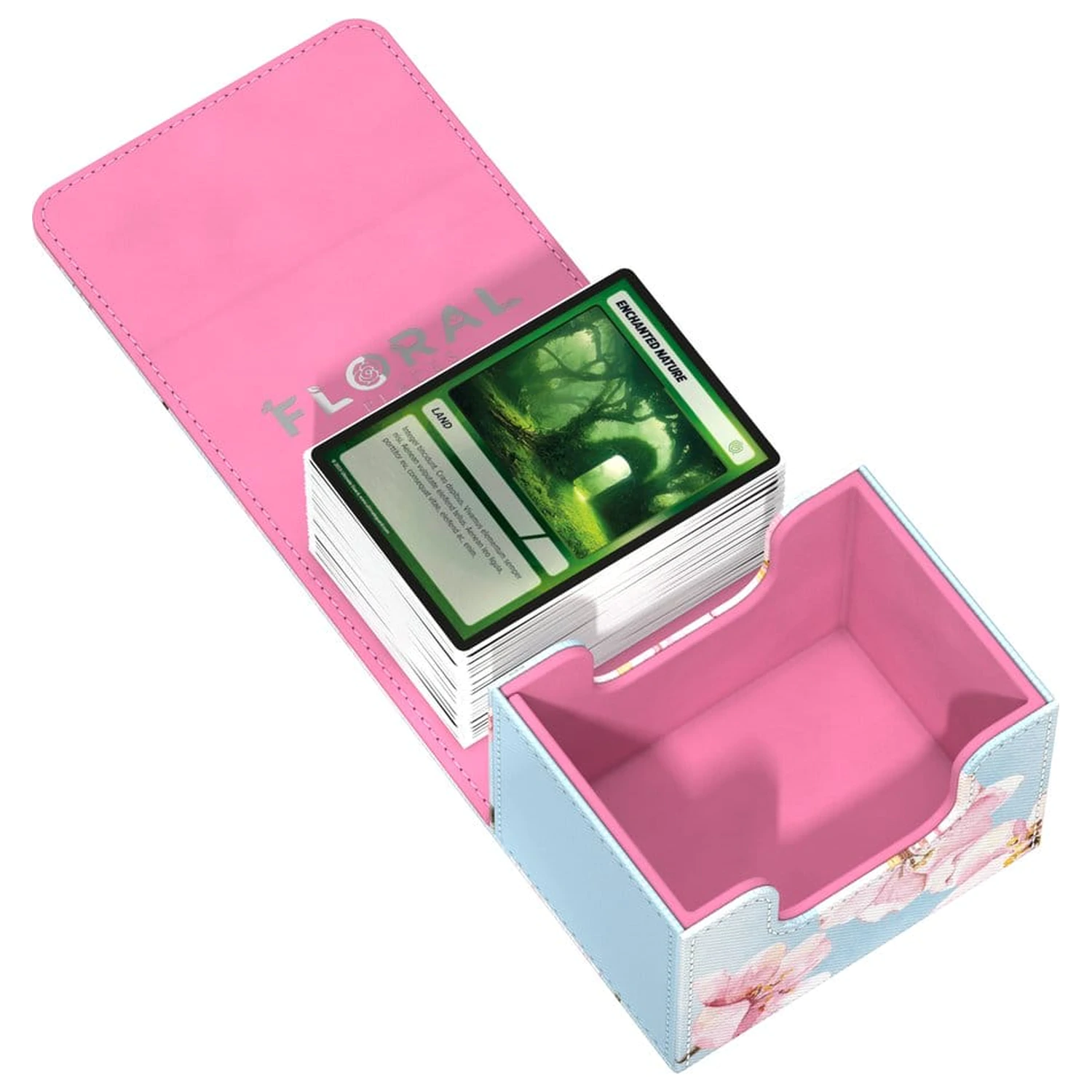 Ultimate Guard Sidewinder 100+ Xenoskin "Floral Places" - Cherry Blossom zdjęcie produktu