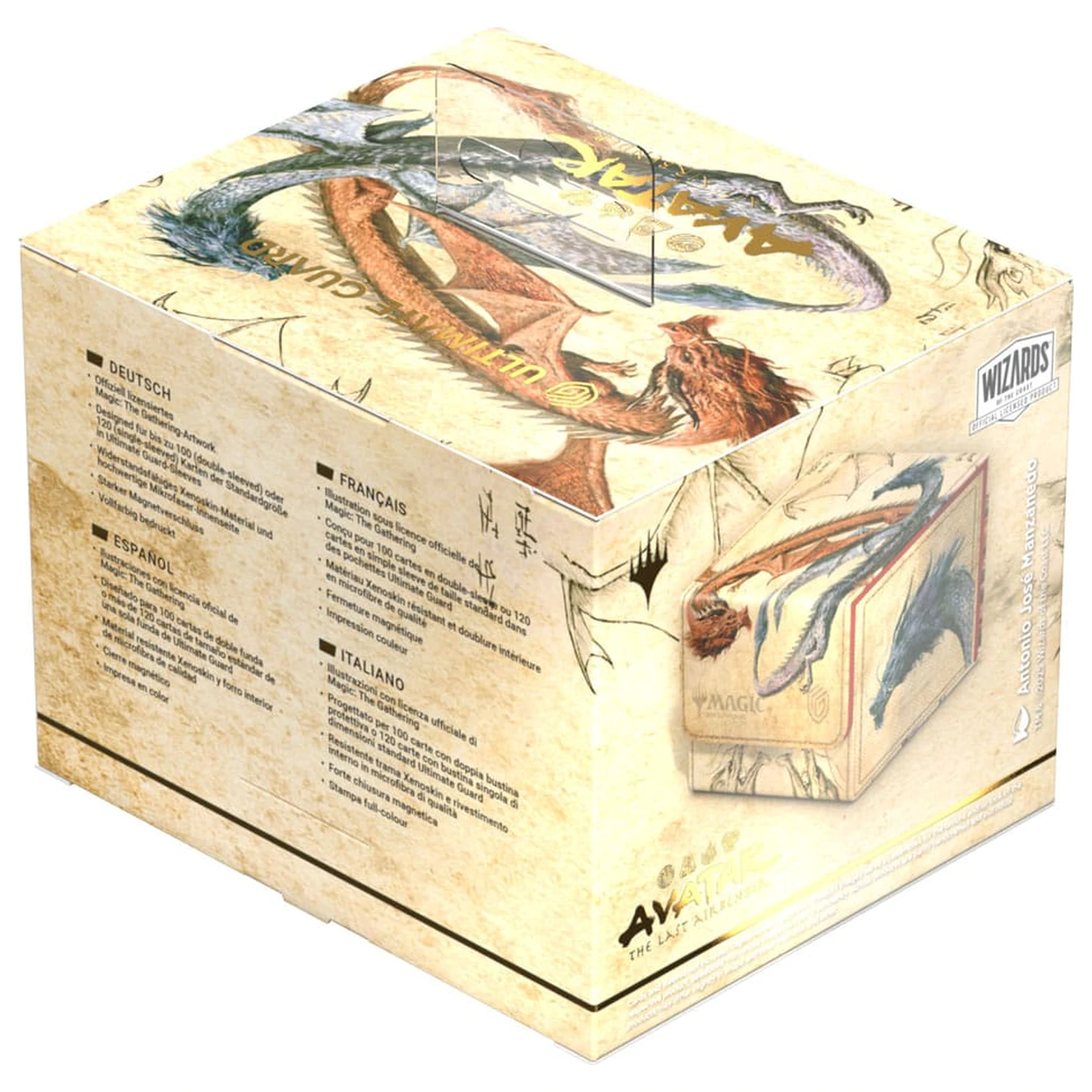 Ultimate Guard Sidewinder 100+ Xenoskin Magic: The Gathering | Avatar: The Last Airbender - Ran and Shaw pudełko na talię zdjęcie produktu