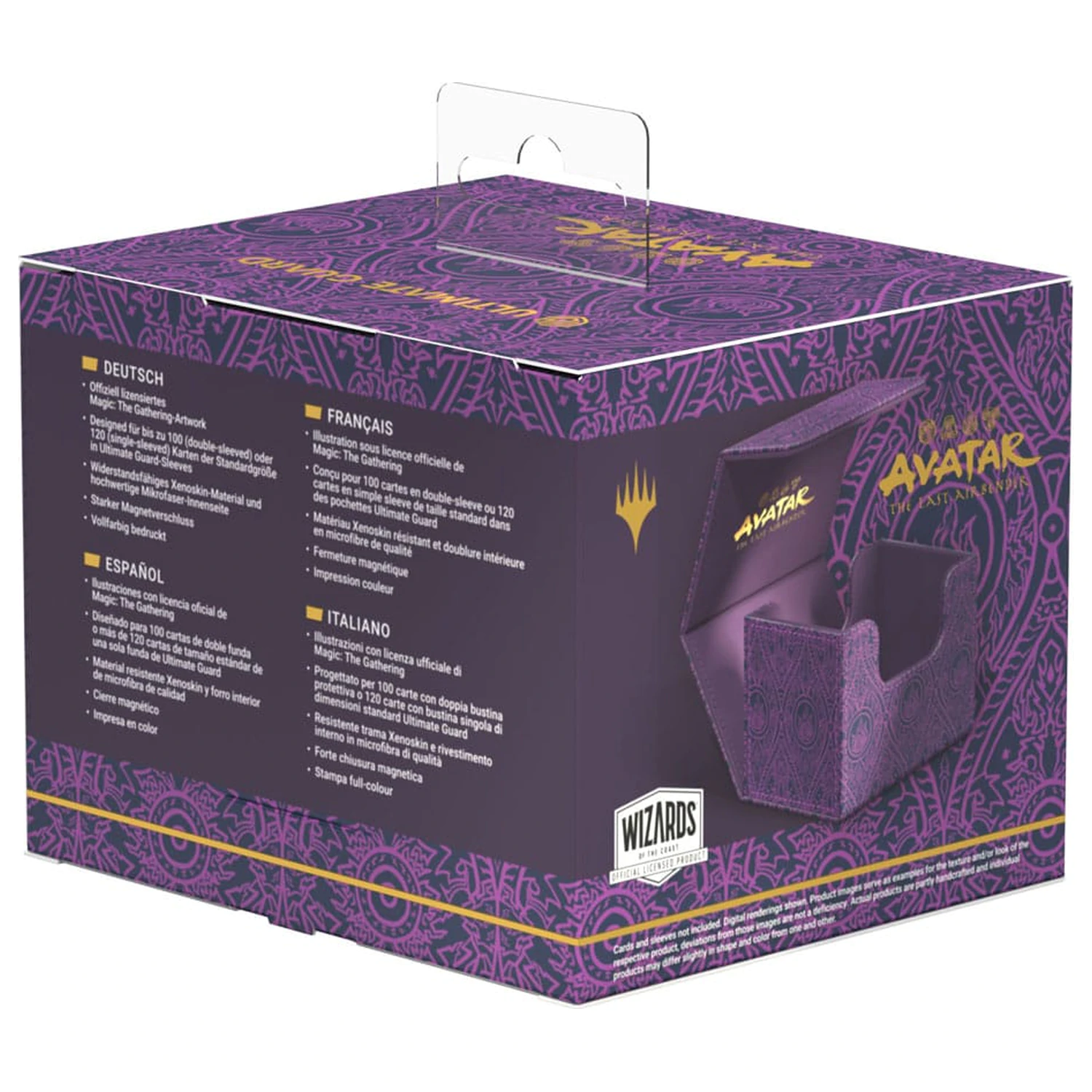 Ultimate Guard Sidewinder 100+ Xenoskin Magic: The Gathering | Avatar: The Last Airbender - Black Mana zdjęcie produktu