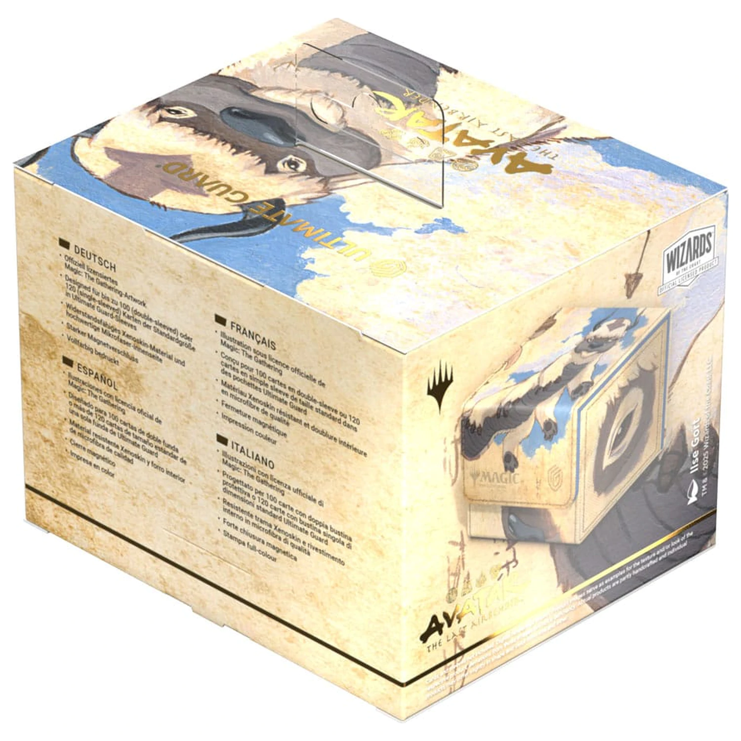 Ultimate Guard Sidewinder 100+ Xenoskin Magic: The Gathering | Avatar: The Last Airbender - Black Mana zdjęcie produktu