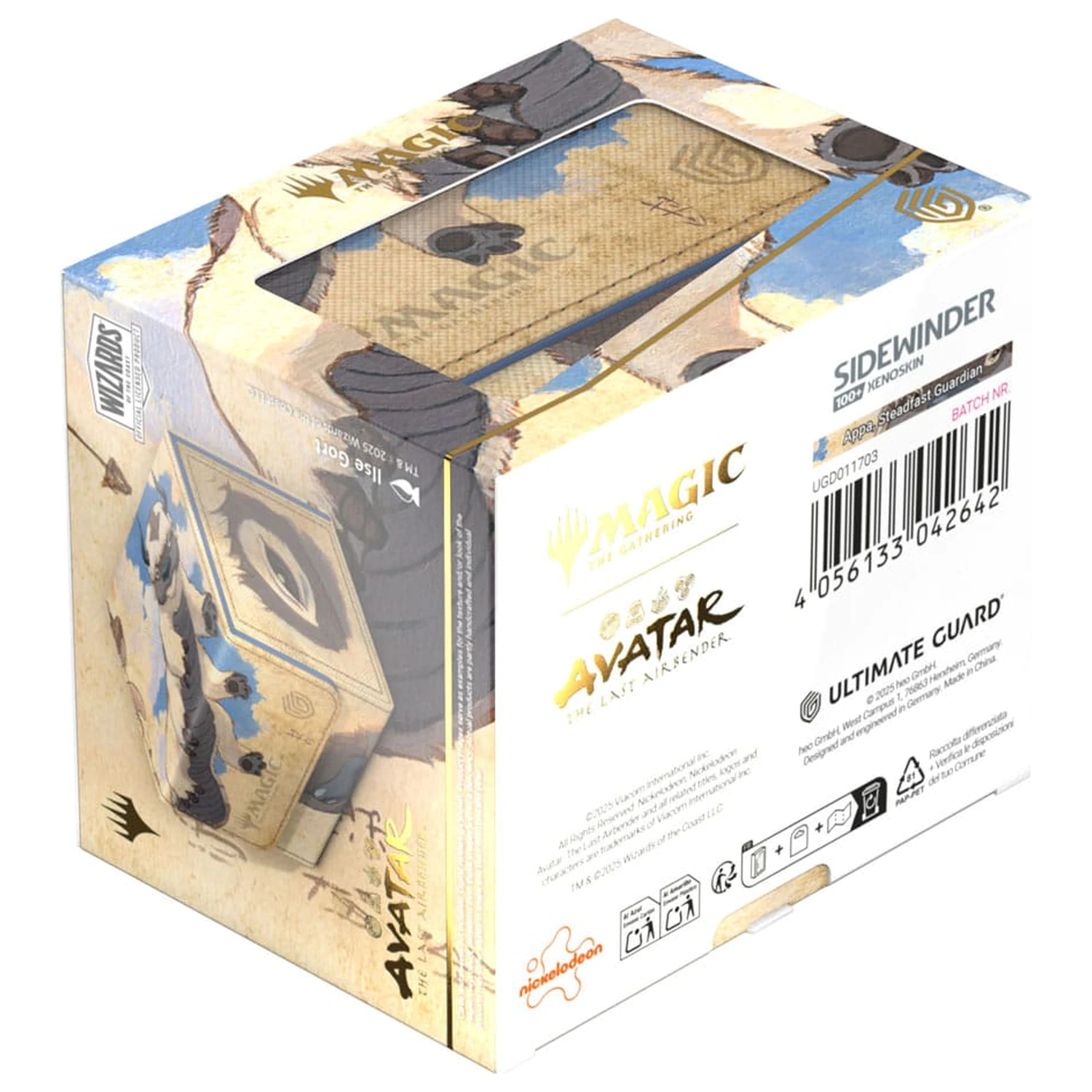 Ultimate Guard Sidewinder 100+ Xenoskin Magic: The Gathering | Avatar: The Last Airbender - Black Mana zdjęcie produktu