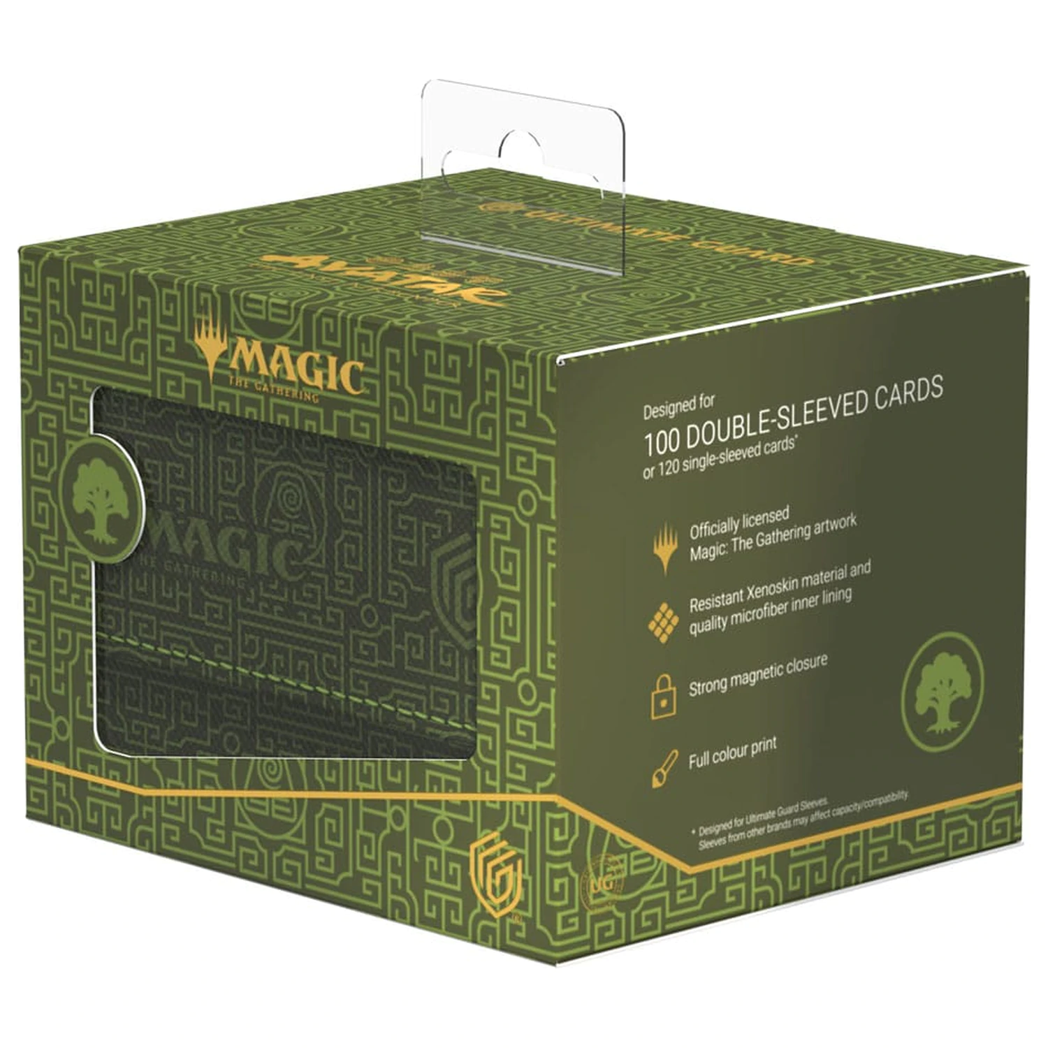 Ultimate Guard Sidewinder 100+ Xenoskin Magic: The Gathering | Avatar: The Last Airbender - Zielona Mana zdjęcie produktu