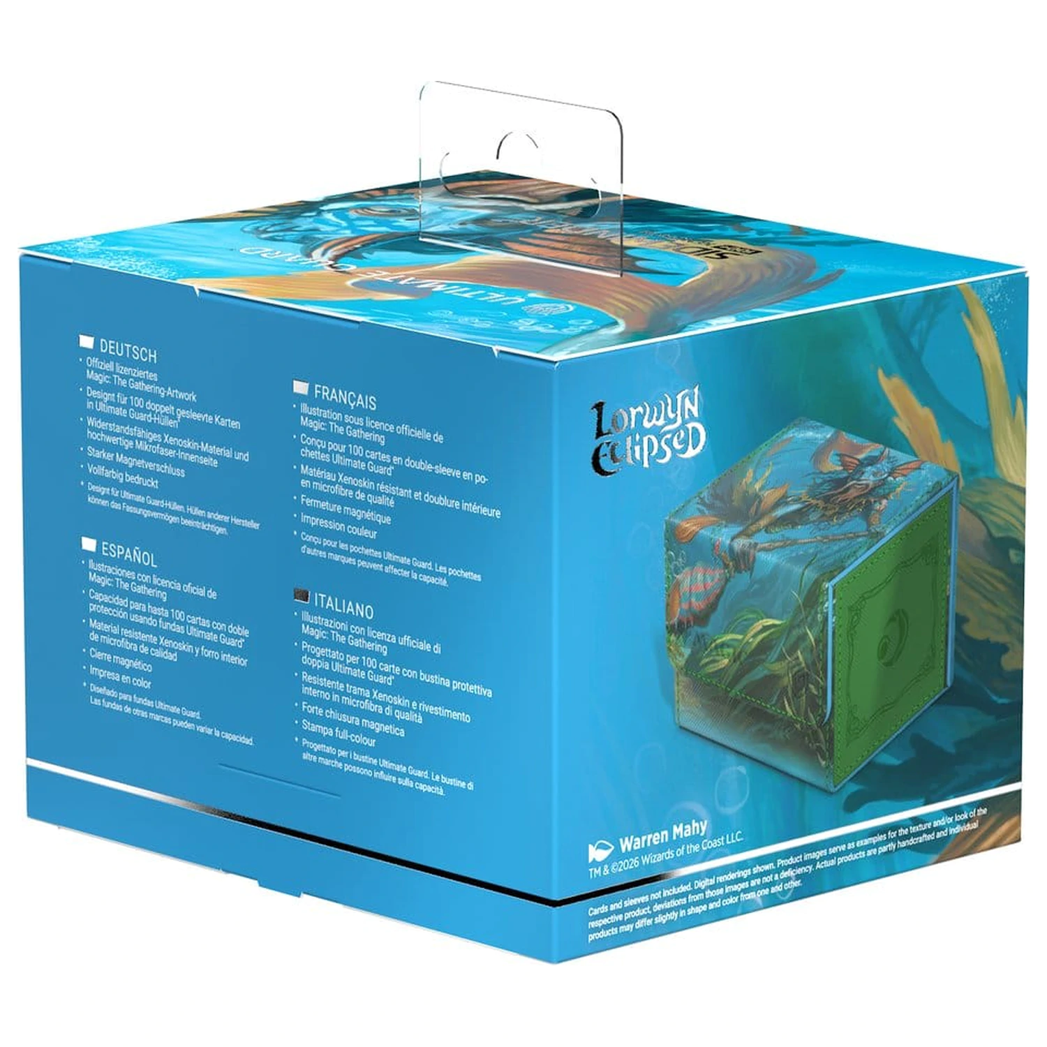 Ultimate Guard Sidewinder 100+ Xenoskin Magic: The Gathering "Lorwyn Eclipsed" - Niebieski Legendarny Rare zdjęcie produktu