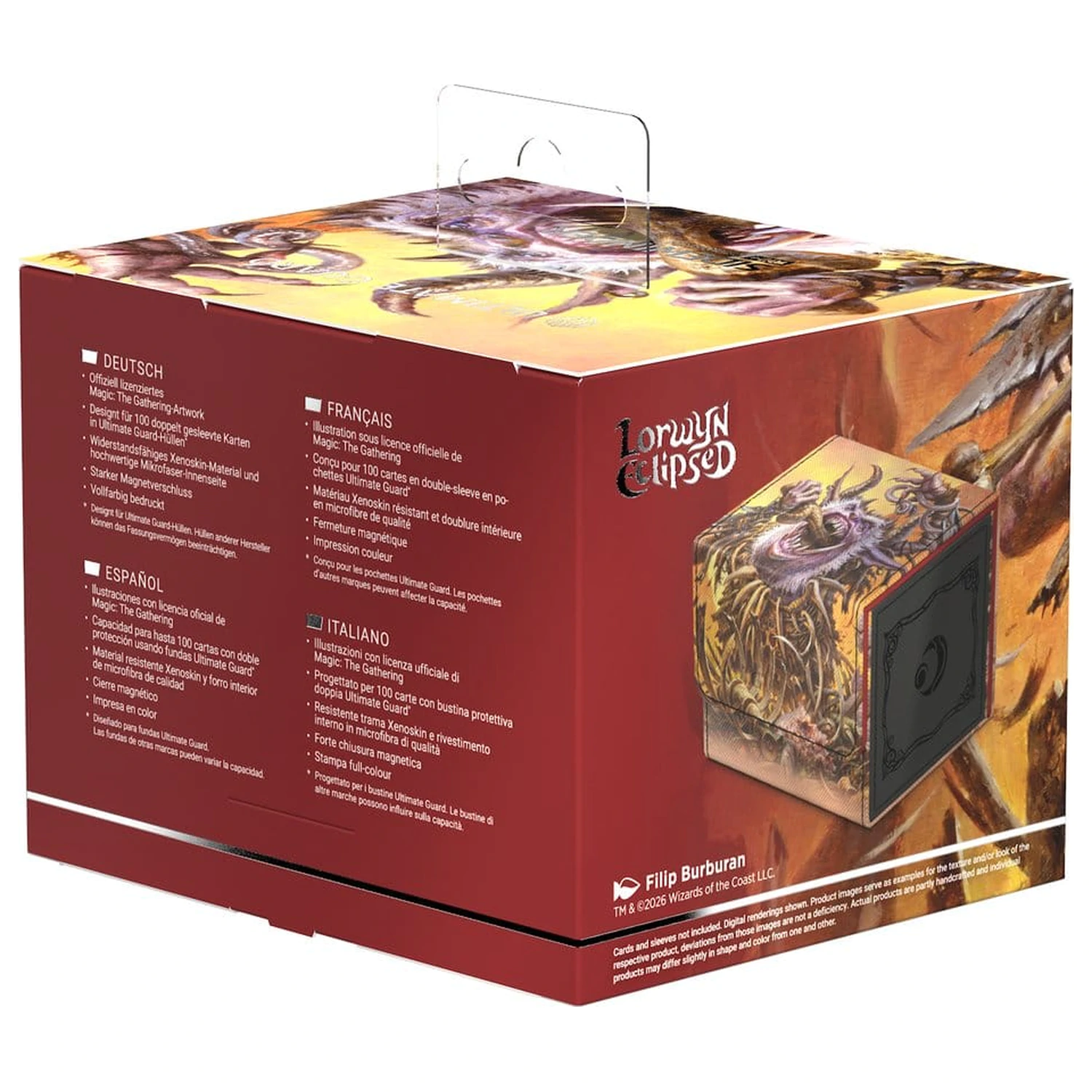 Ultimate Guard Sidewinder 100+ Xenoskin Magic: The Gathering "Lorwyn Eclipsed" - Gristle Glutton zdjęcie produktu