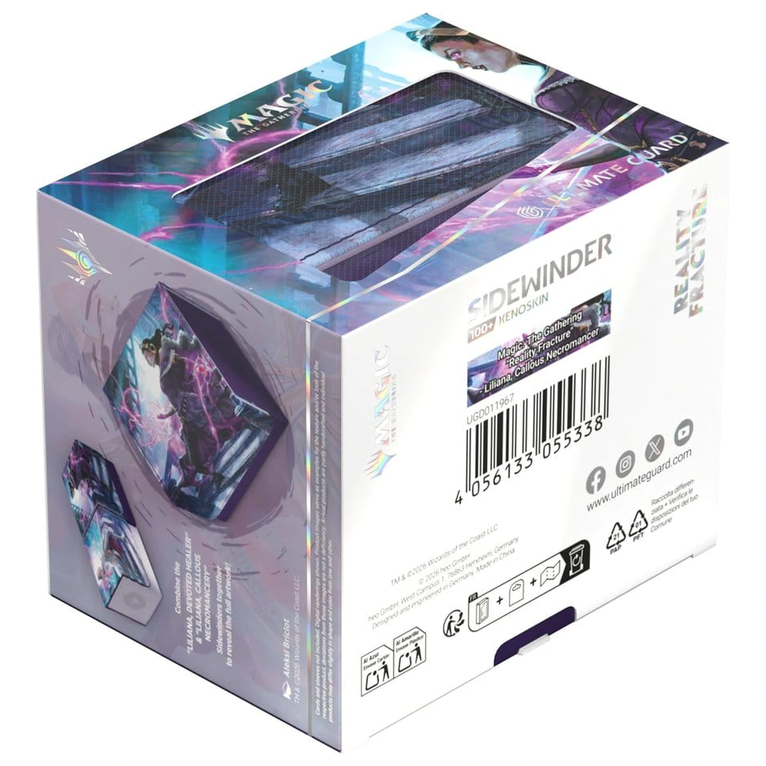 Ultimate Guard Sidewinder 100+ Xenoskin Magic: The Gathering "Reality Fracture" - Liliana, Callous Necromancer zdjęcie produktu