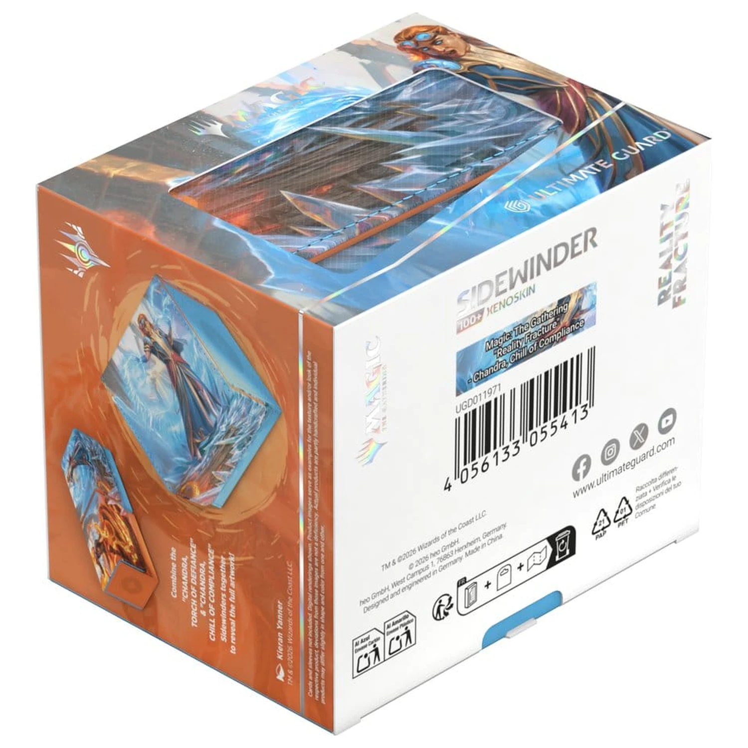 Ultimate Guard Sidewinder 100+ Xenoskin Magic: The Gathering "Reality Fracture" - Chandra, Chill of Compliance zdjęcie produktu