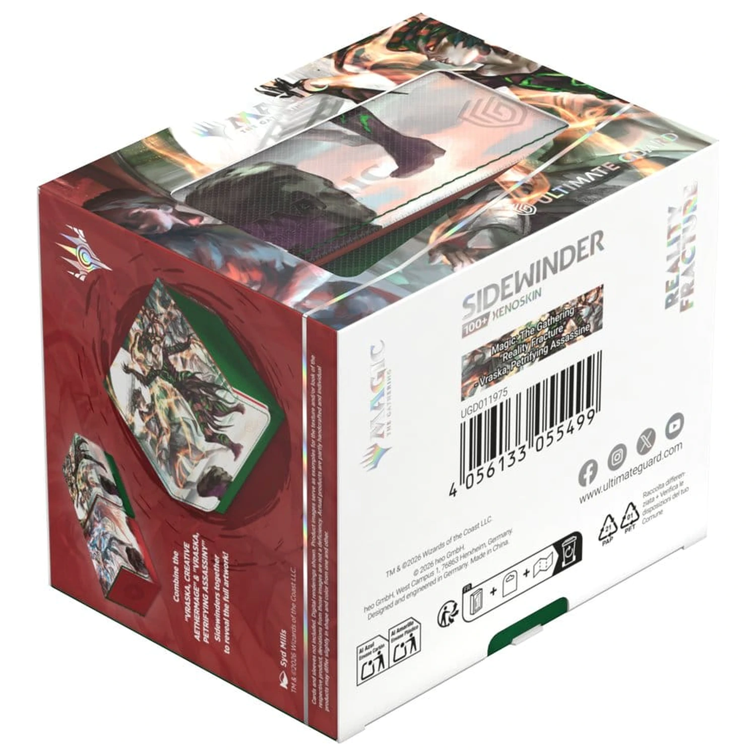 Ultimate Guard Sidewinder 100+ Xenoskin Magic: The Gathering "Reality Fracture" - Vraska, Petrifying Assassin zdjęcie produktu