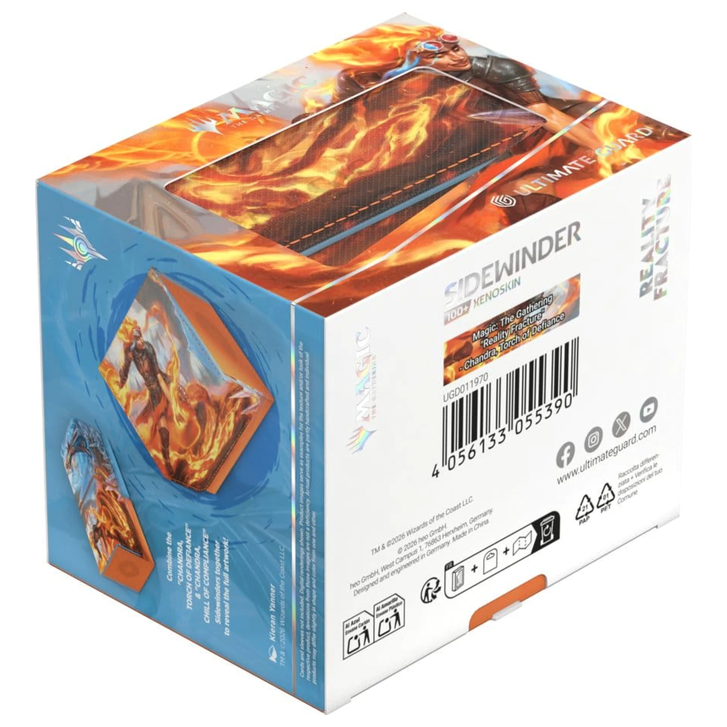 Ultimate Guard Sidewinder 100+ Xenoskin Magic: The Gathering "Reality Fracture" - Chandra, Torch of Defiance zdjęcie produktu